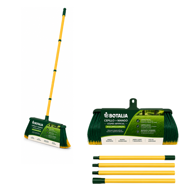 Cepillo para césped artificial
