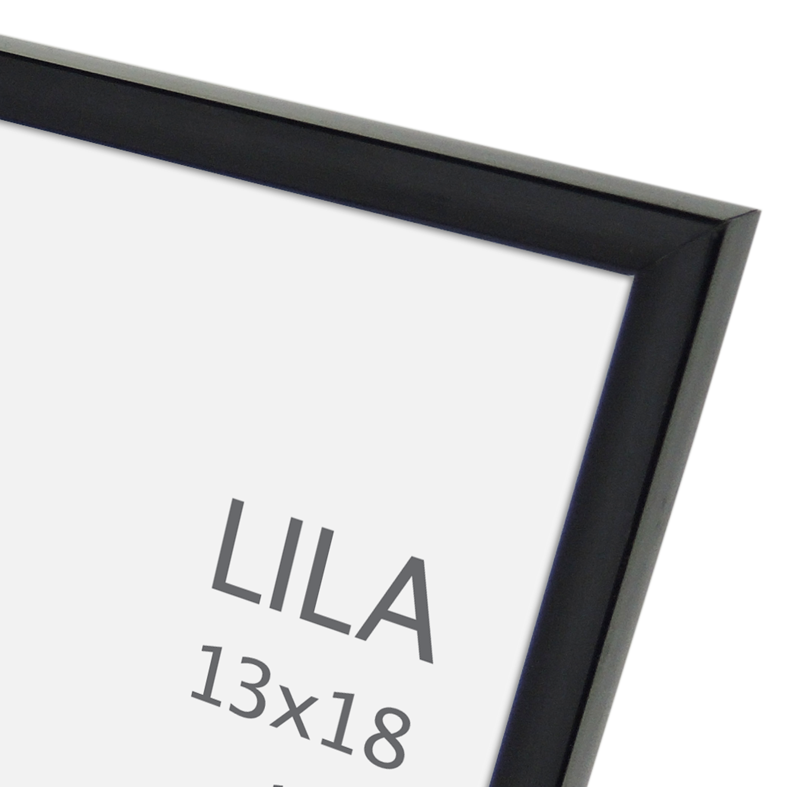 Cadre Lila, H.18 x l.13 cm noir, INSPIRE - 8