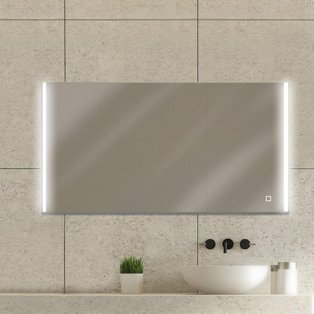 Miroir rectangulaire LED l.120 x H.60 cm - LED GRANT 