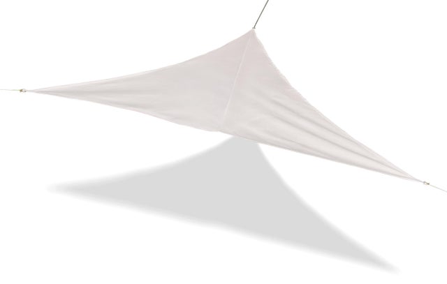 Vela de sombreo 3,6 x 3,6 m beige