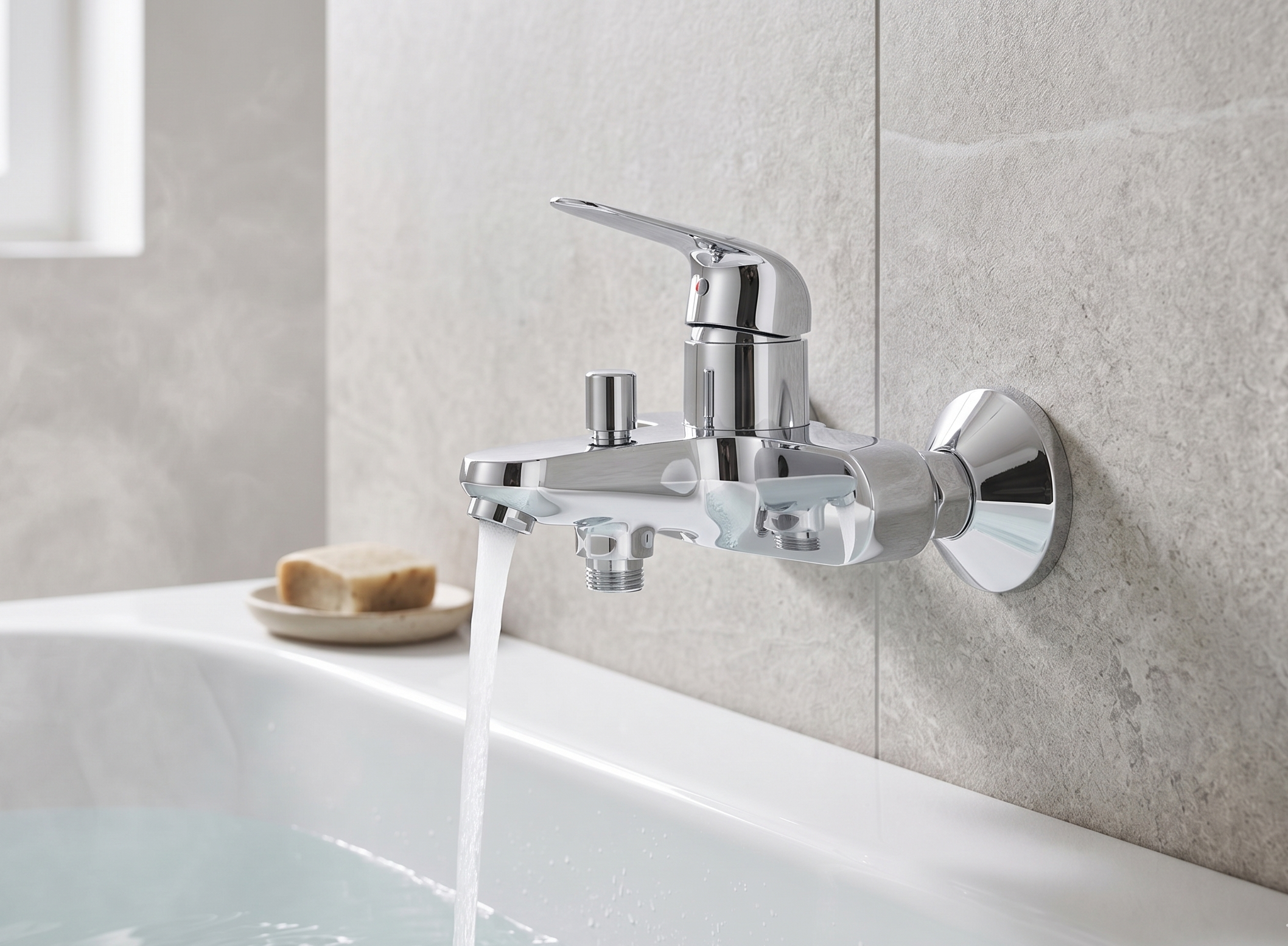 GRIFO DE BAÑERA MONOMANDO EUROECO ALANIS GROHE - 2