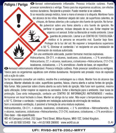 Lubrificante seco 400 ml WD-40 Specialist - 8
