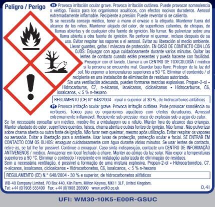 Lubrificante limpa contactos 400 ml WD-40 Specialist - 9