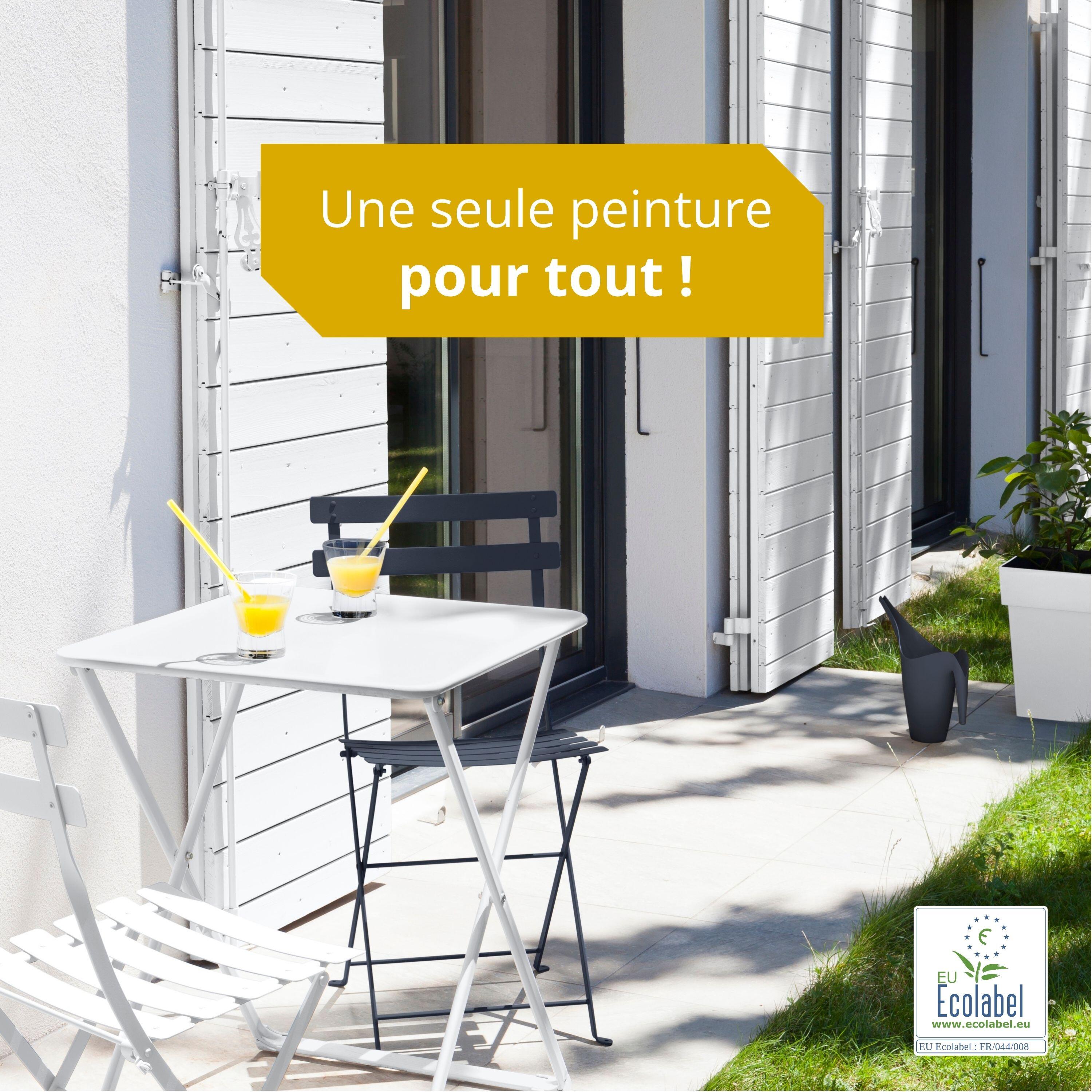 Peinture extérieure bois, fer, plastique V33 blanc satiné 125ml - 6