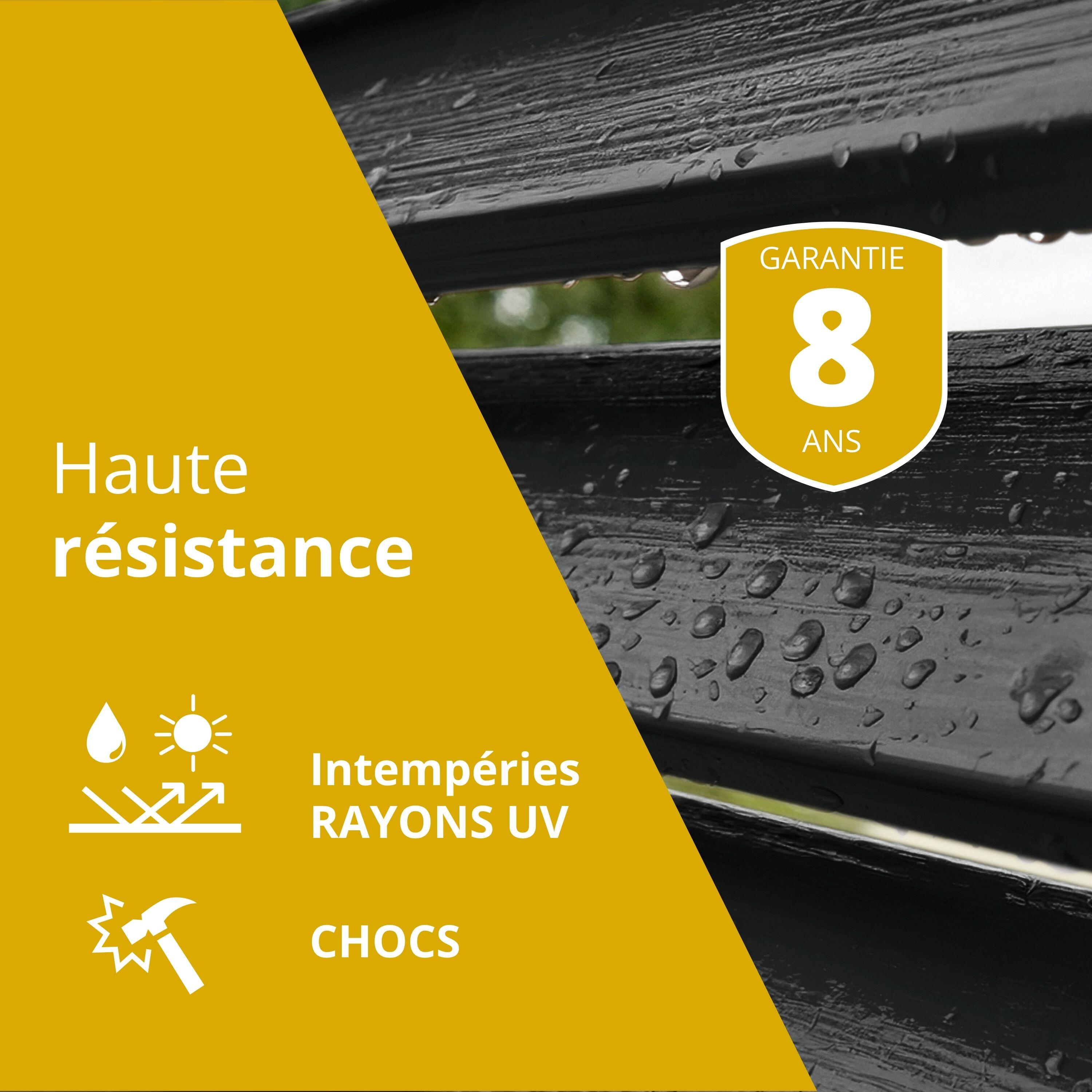 Peinture extérieure bois, volet V33 noir satiné 125ml - 5