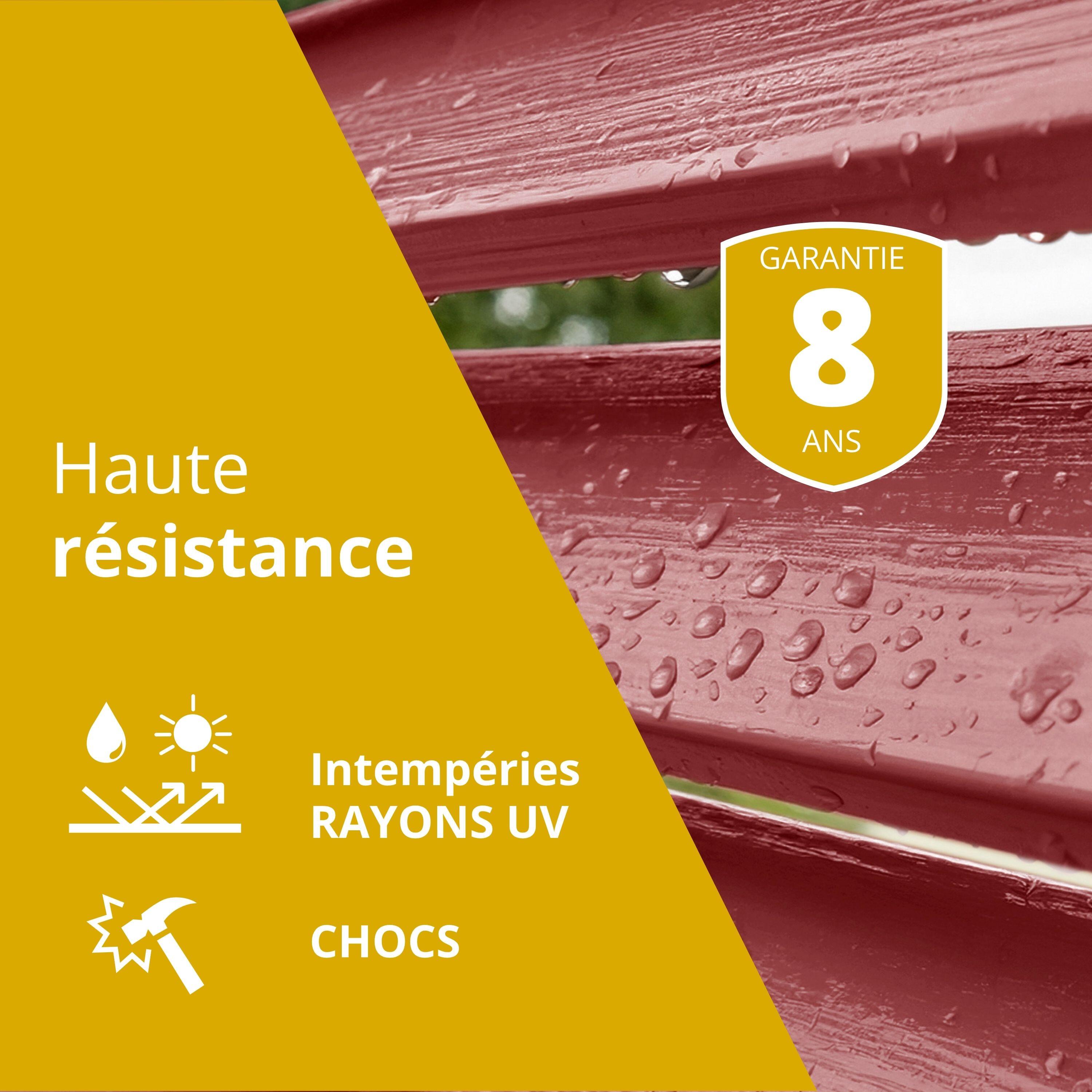 Peinture extérieure bois, fer, plastique V33 coccinelle satiné 125ml - 4