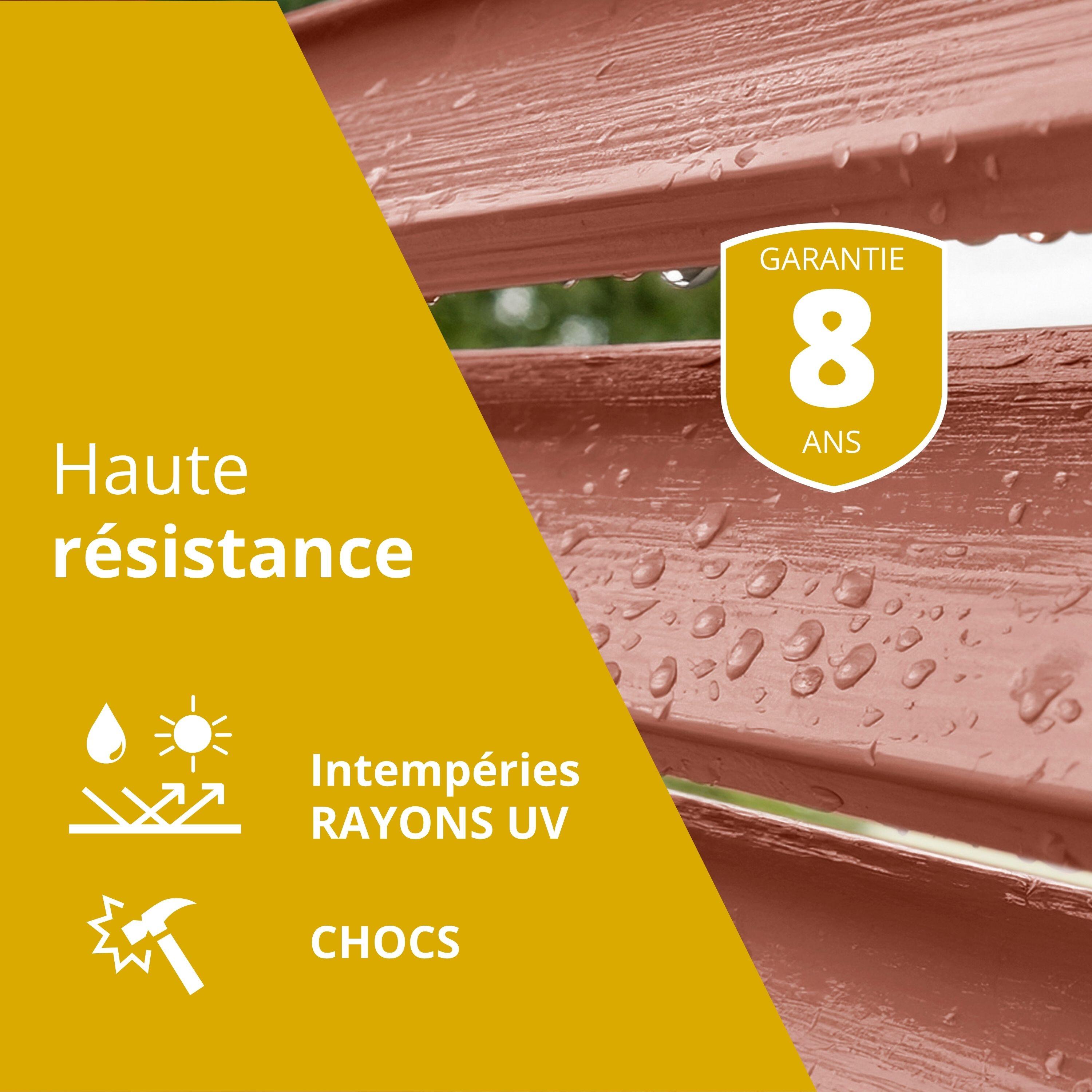 Peinture extérieure bois, fer, plastique V33 terracotta satiné 125ml - 5