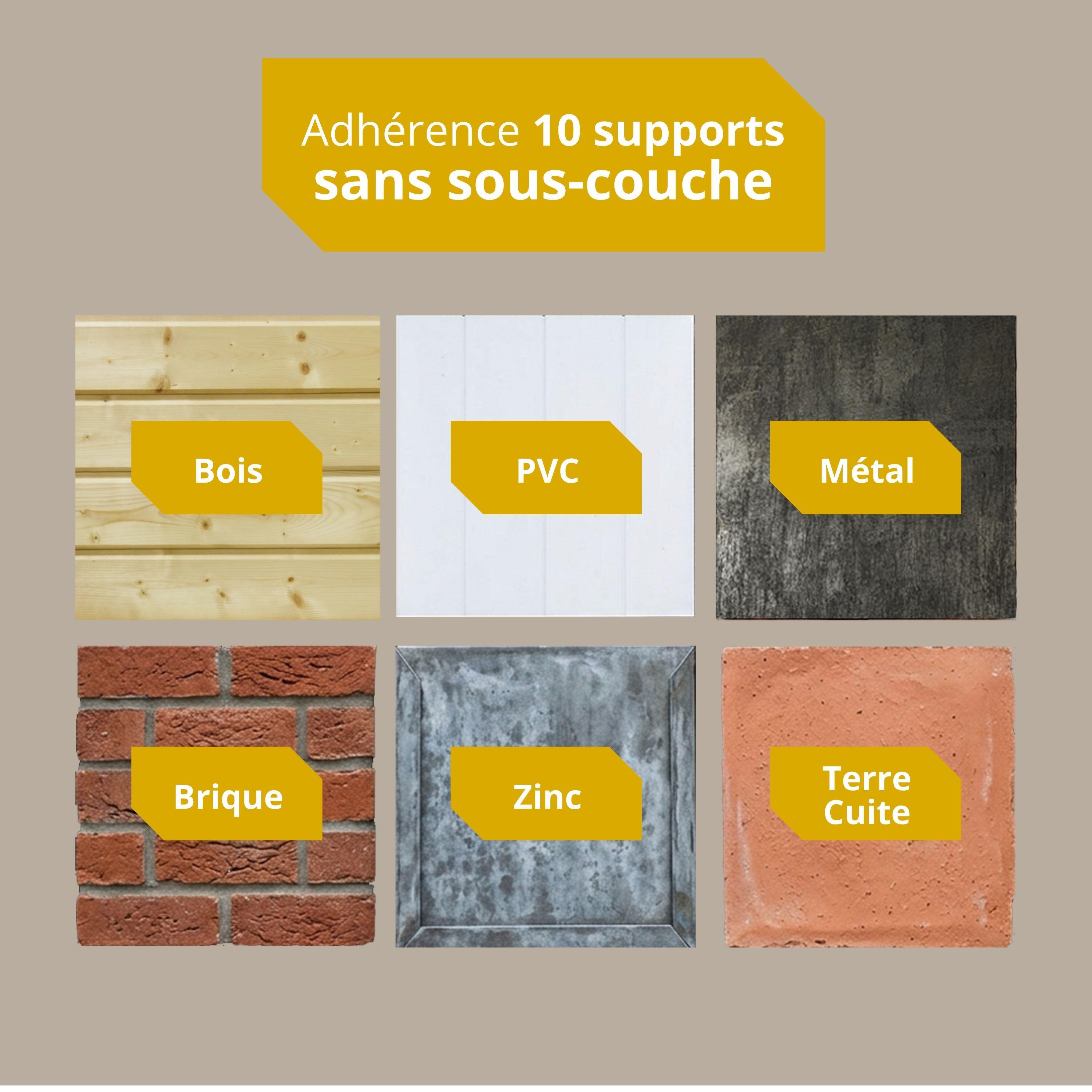 Peinture extérieure bois, fer, plastique V33 lin satiné 0.5l - 7