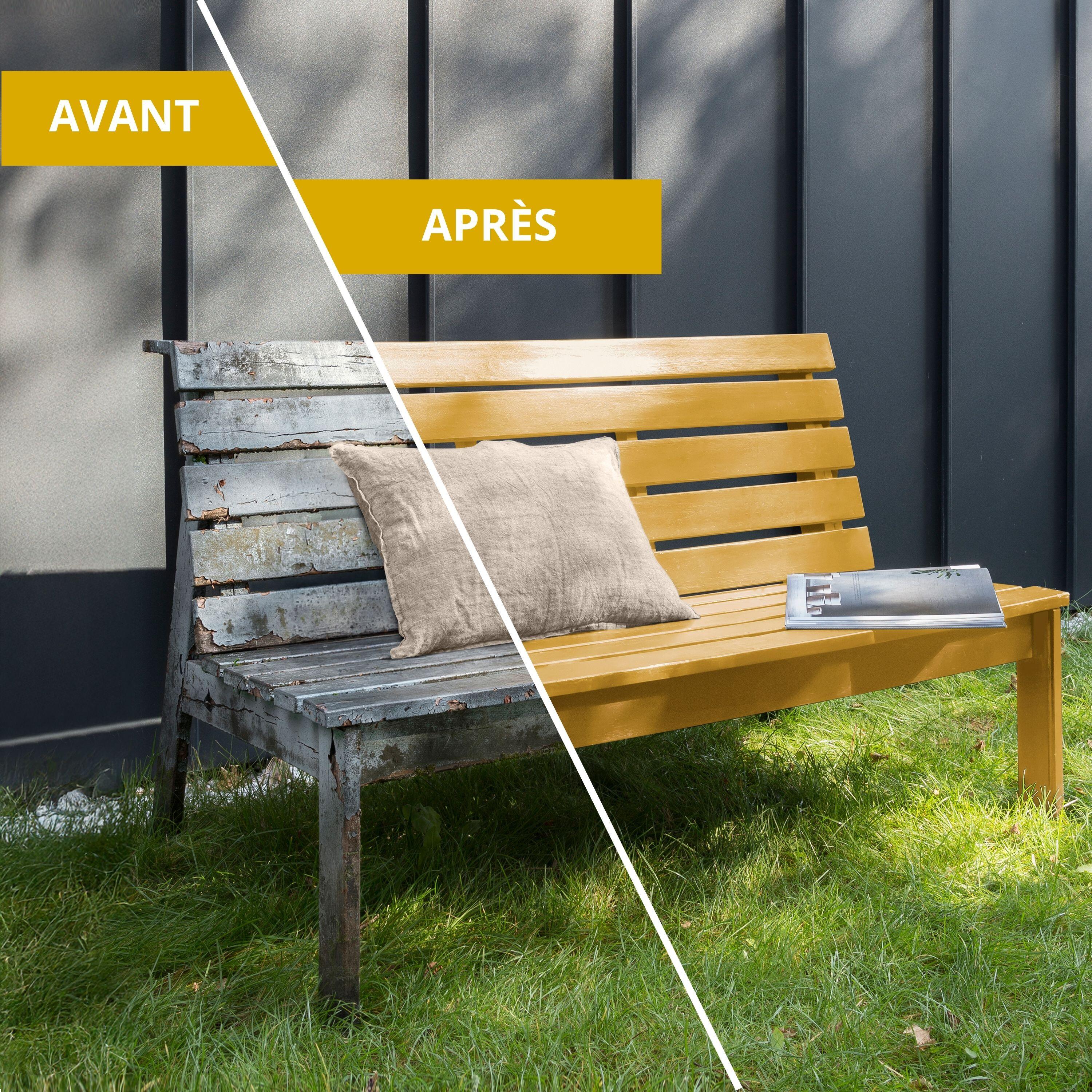 Peinture extérieure bois, volet V33 miel satiné 125ml - 6
