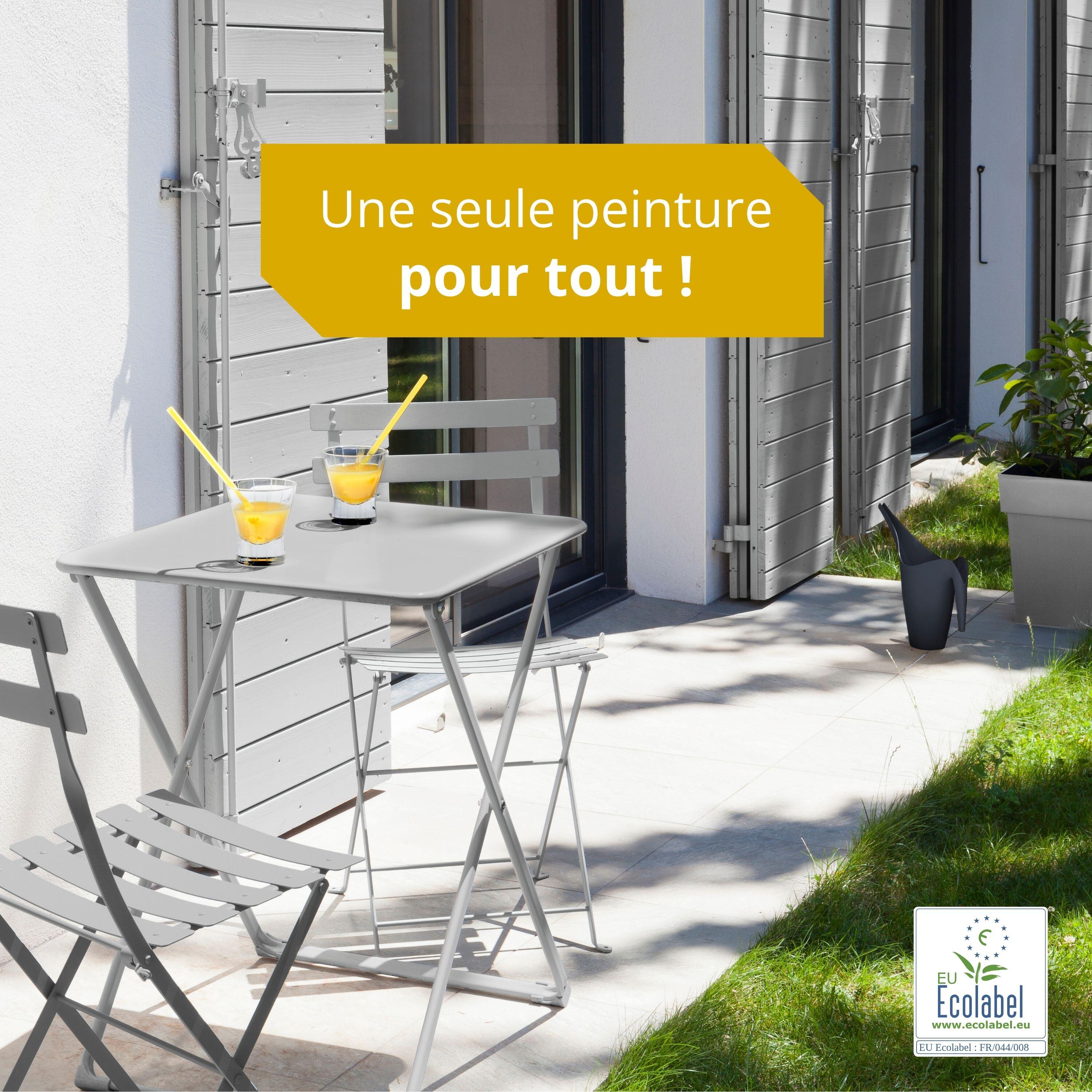 Peinture extérieure bois, fer, plastique V33 gris soie satiné 2l - 7