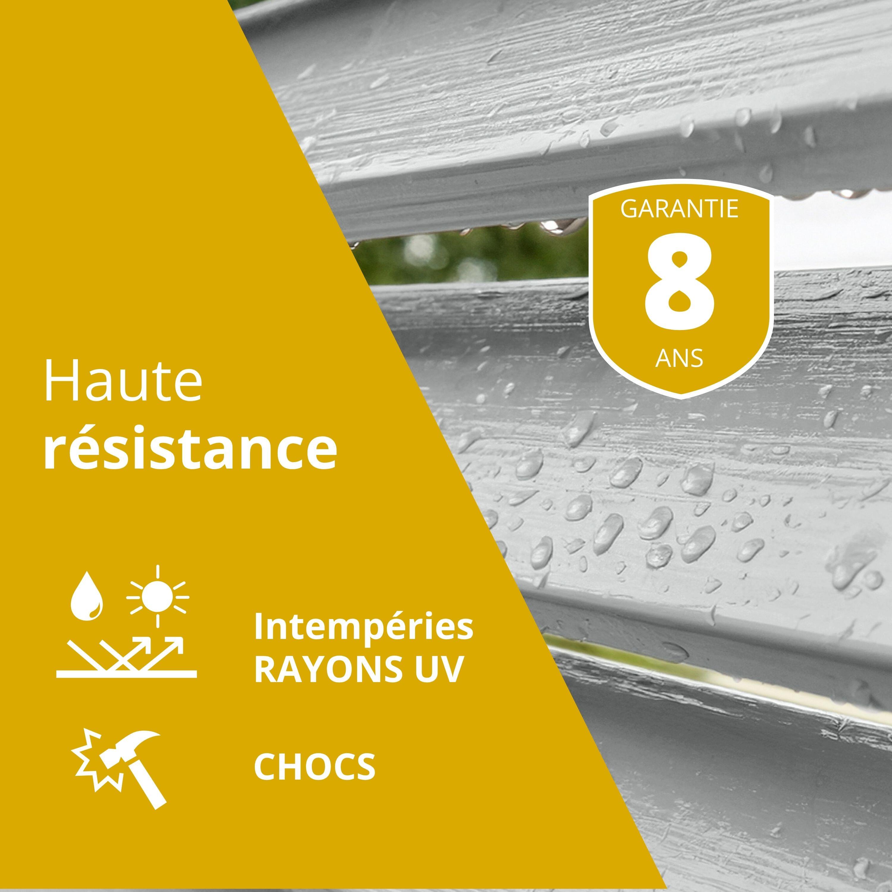 Peinture extérieure bois, fer, plastique V33 gris soie satiné 2l - 5