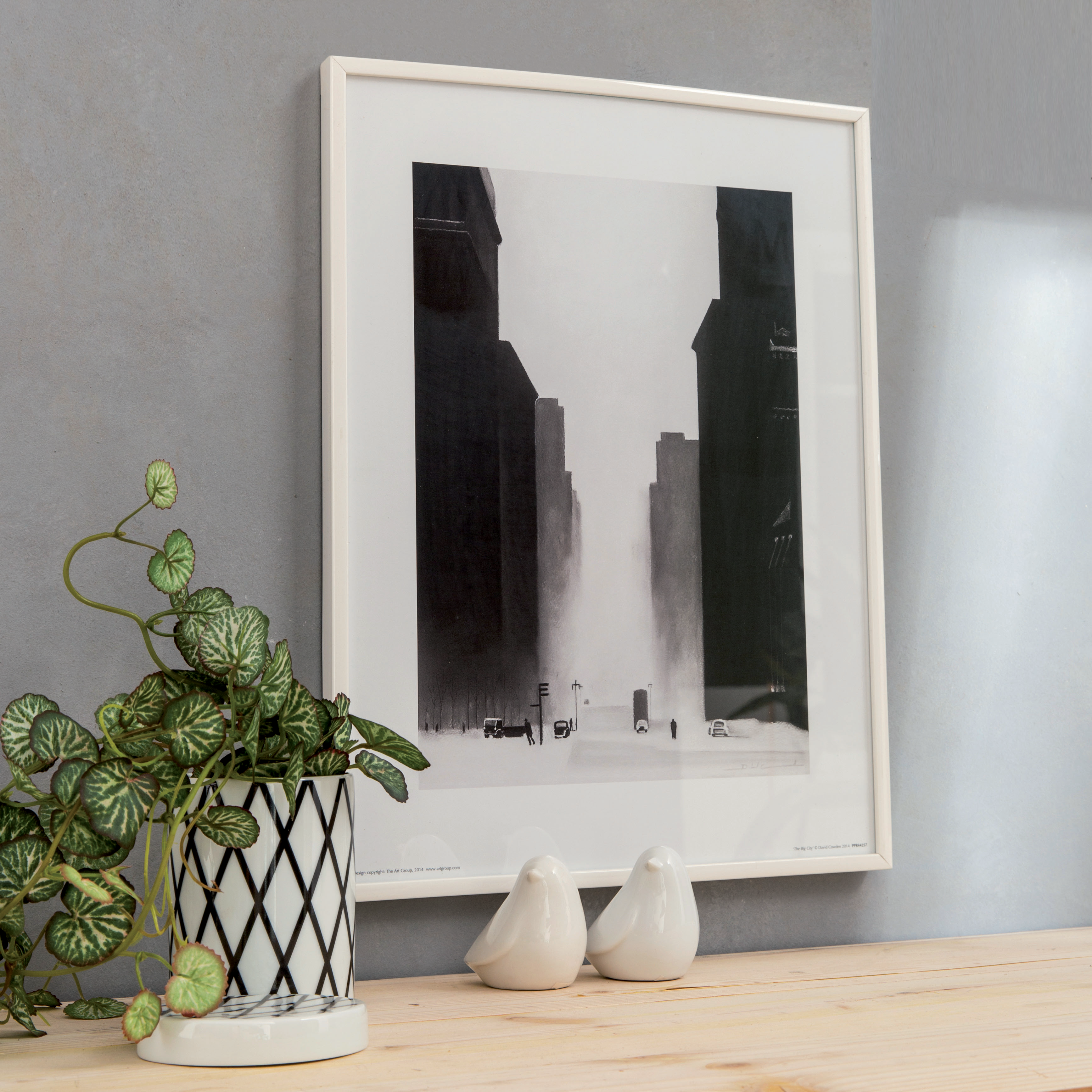 Moldura Lila 30x40cm branco Inspire - 18