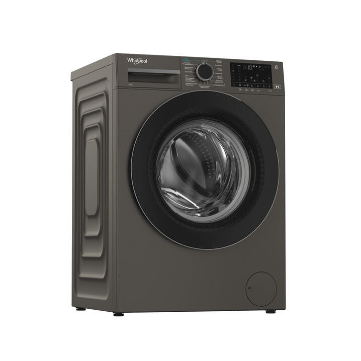 Whirlpool Lavadora Wam 07Gb Spt Carga Frontal 10 Kg 1400 Rpm 15 Programas Clase A Acero Brillo , Leroy Merlin