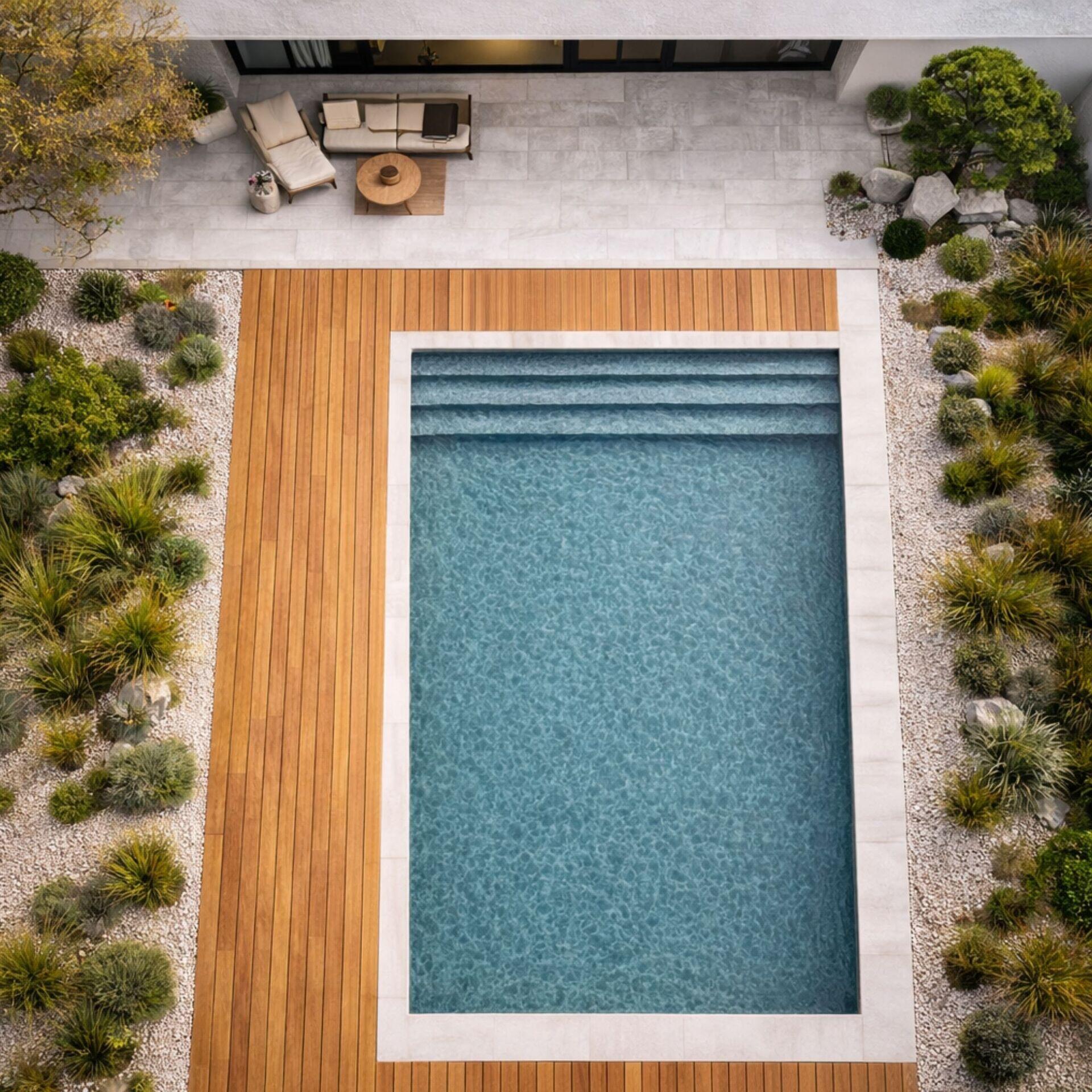Lame terrasse bois tali, L.300 x l.14.5 cm x Ep.21 mm - 2