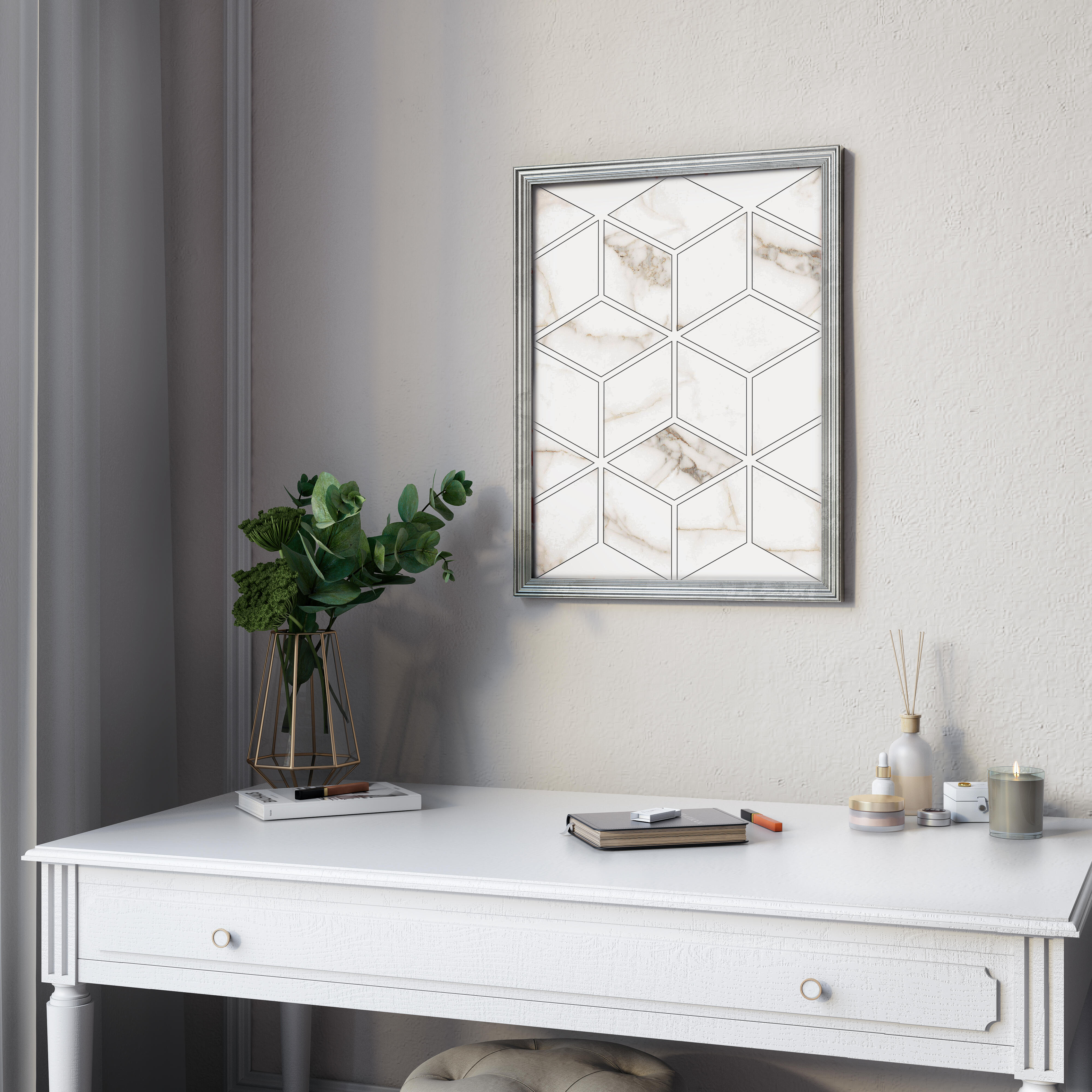 Moldura VALLI PRATA 21X29.7CM - 8