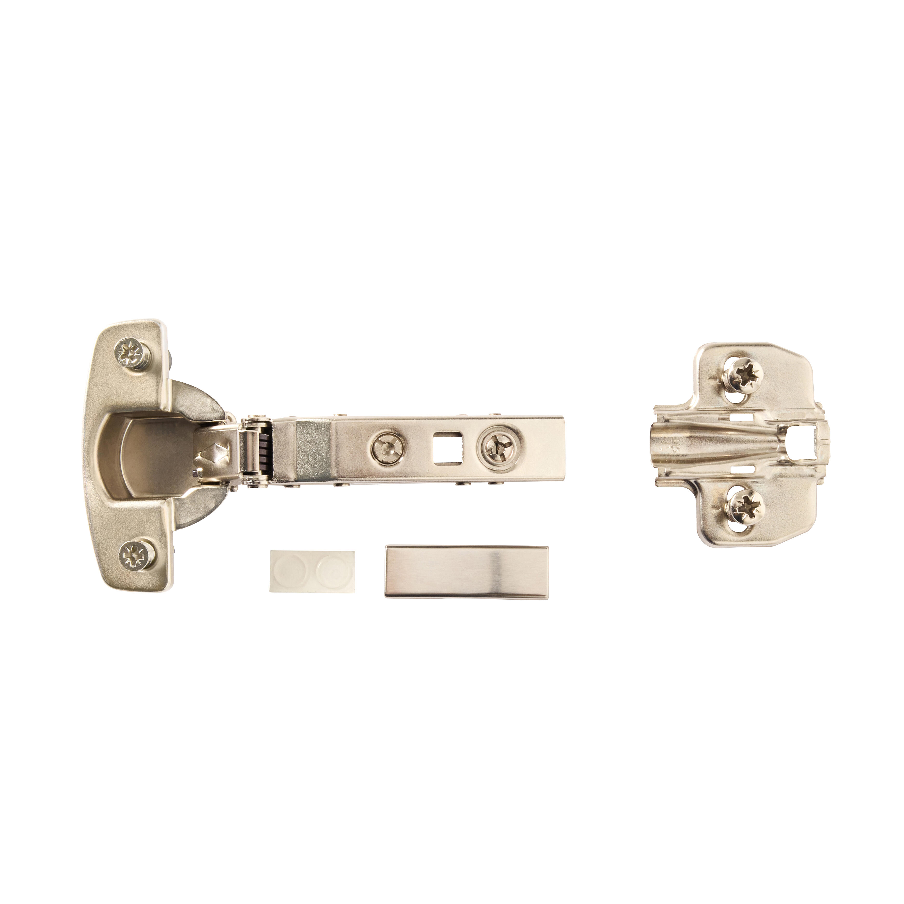 Cerniera ammortizzata e reversibile per anta STANDERS,  apertura 165° in acciaio 57.9 X66.8 mm, 2 pezzi - 12