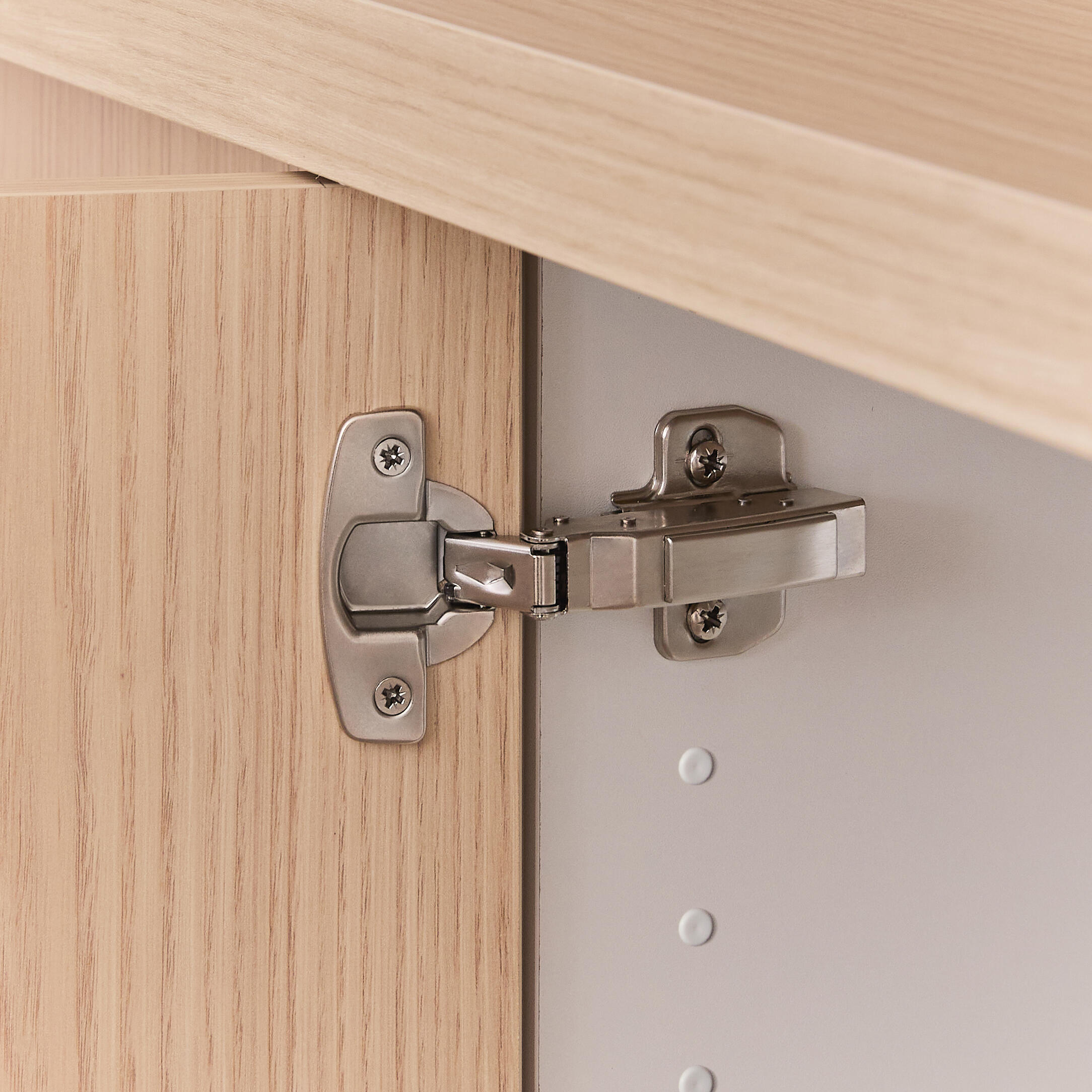 Cerniera ammortizzata e reversibile per ante STANDERS, apertura 110° in acciaio 27.8X67.3 mm, 2 pezzi - 3