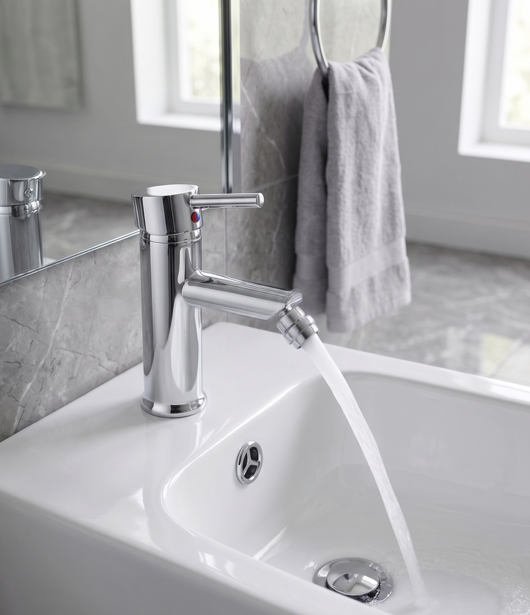 GRIFO DE BIDET  MONOMANDO  TUBULAR - 2