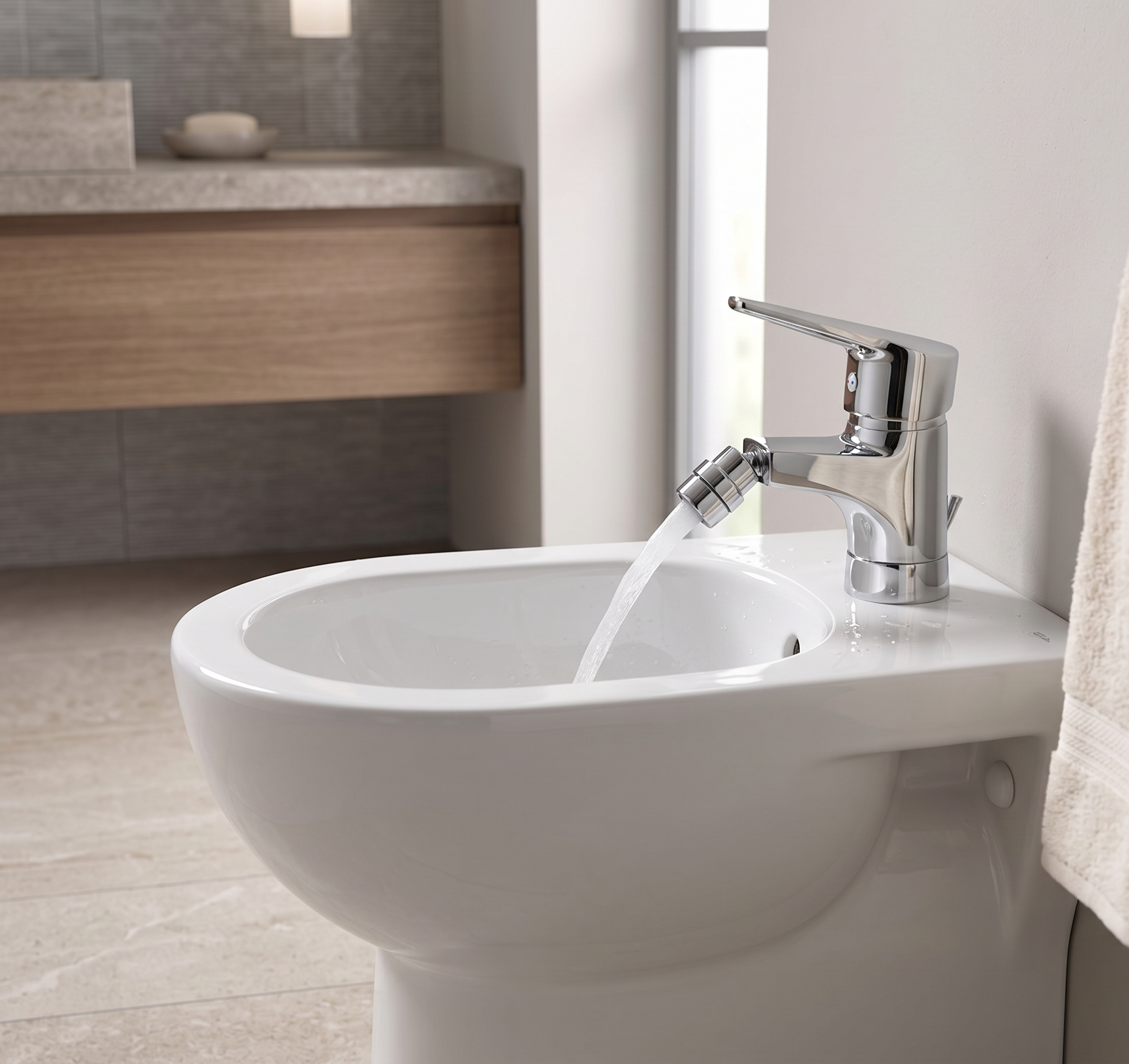 GRIFO DE BIDET MONOMANDO  BROOKS - 2