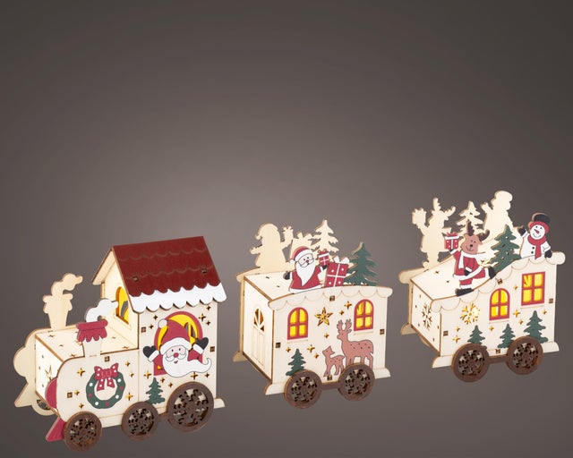 Villaggio di Natale Trenino H 12.7 cm