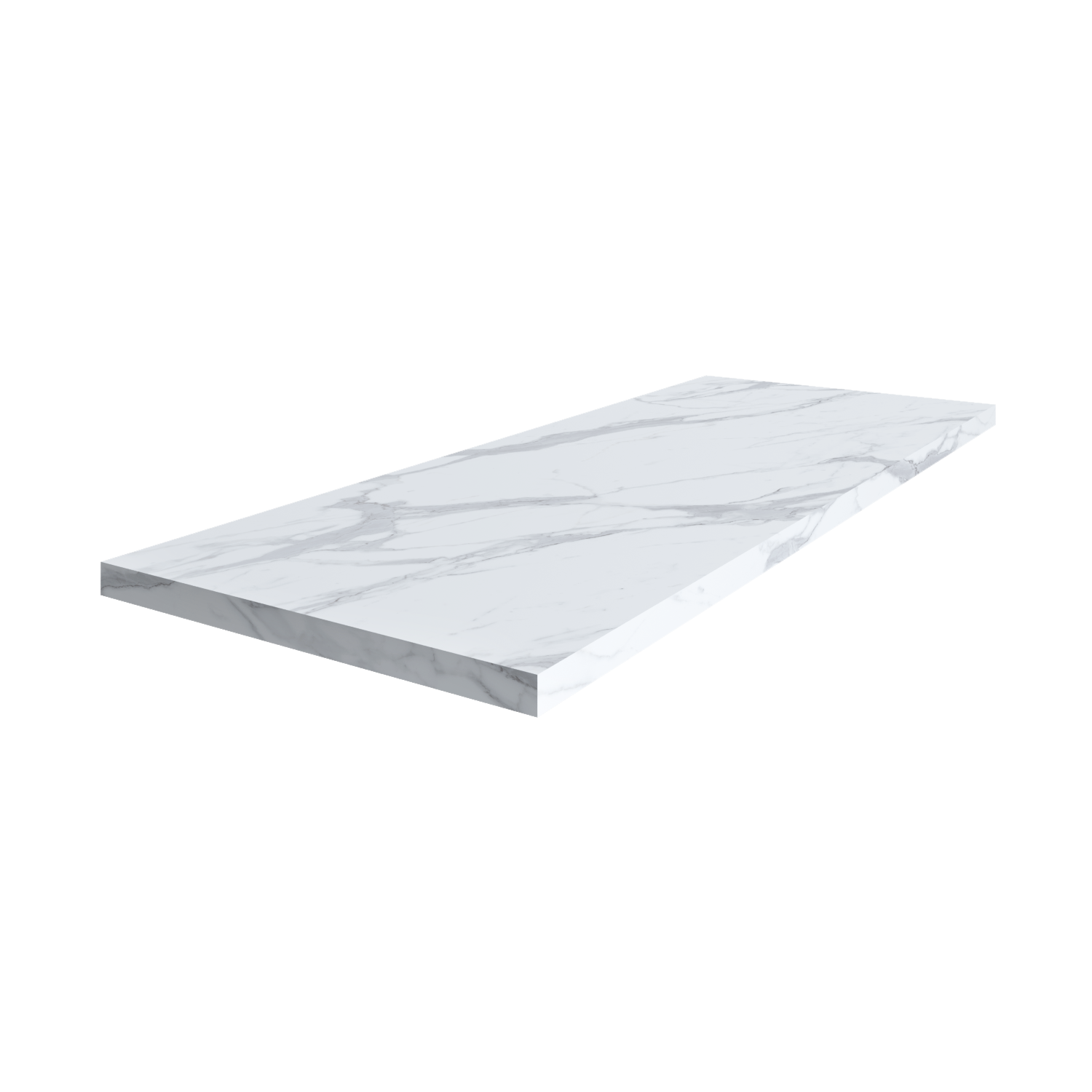 Orla hidro marmol branco 6019 4,5x500x0,04cm - 2