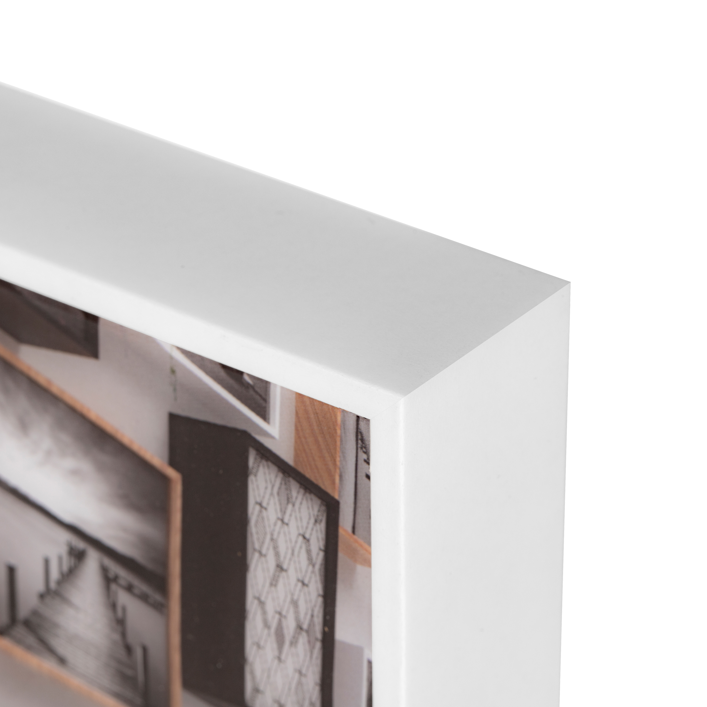 molduracube 13x18 cm 35 mm branco   Inspire - 4