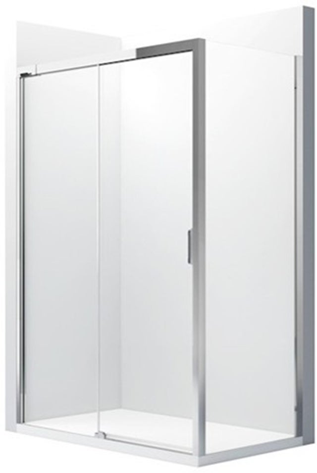 MAMPARA DE DUCHA LATERAL FIJO ROCA NORA 70CM CROMO