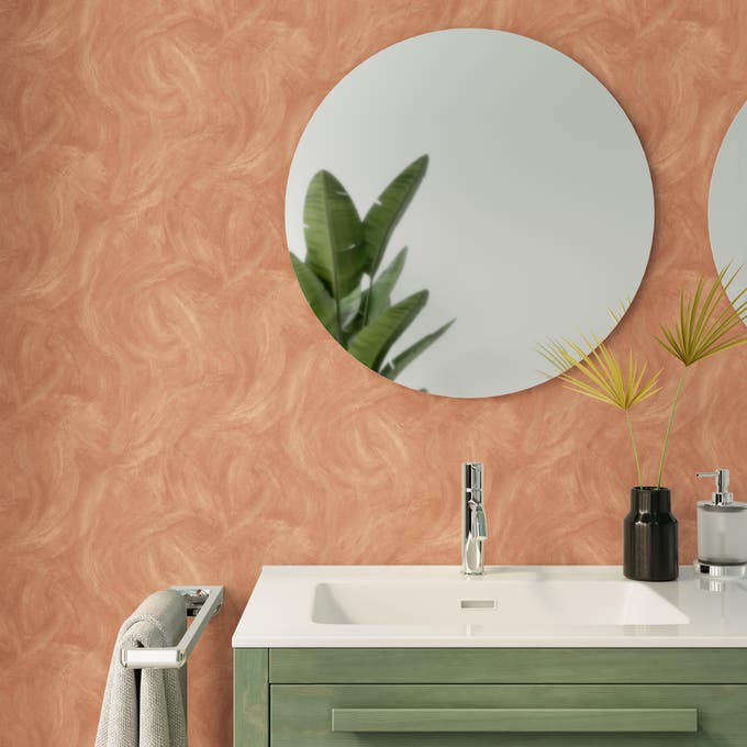 papel pintado vinílico para el baño