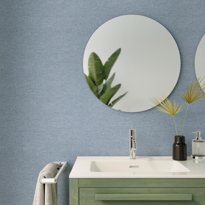 papel pintado baño