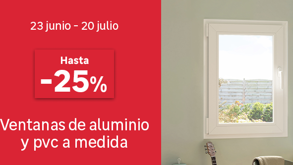 ventanas a medida hasta -25%