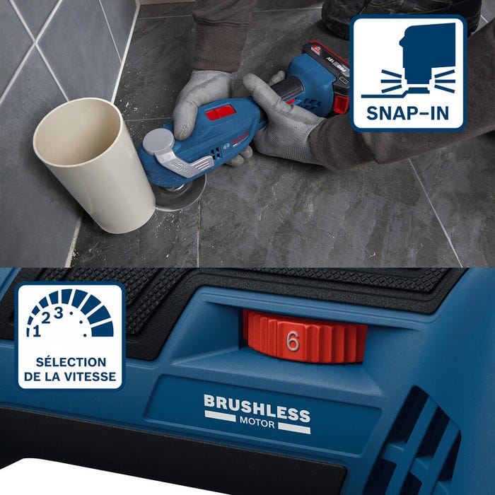 Snap in starlock bosch professional