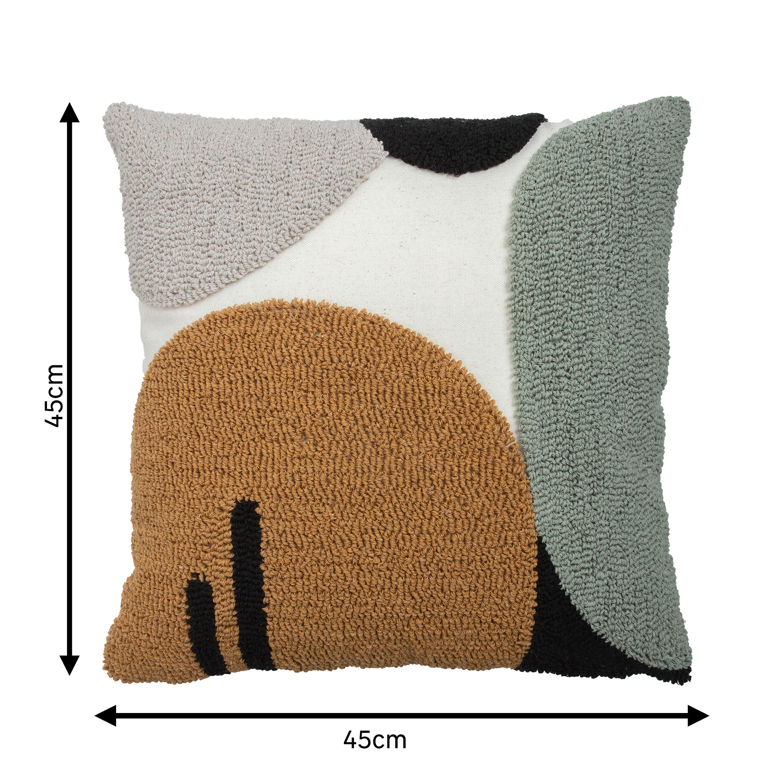 Almofada Freja 45X45cm amarelo - 2