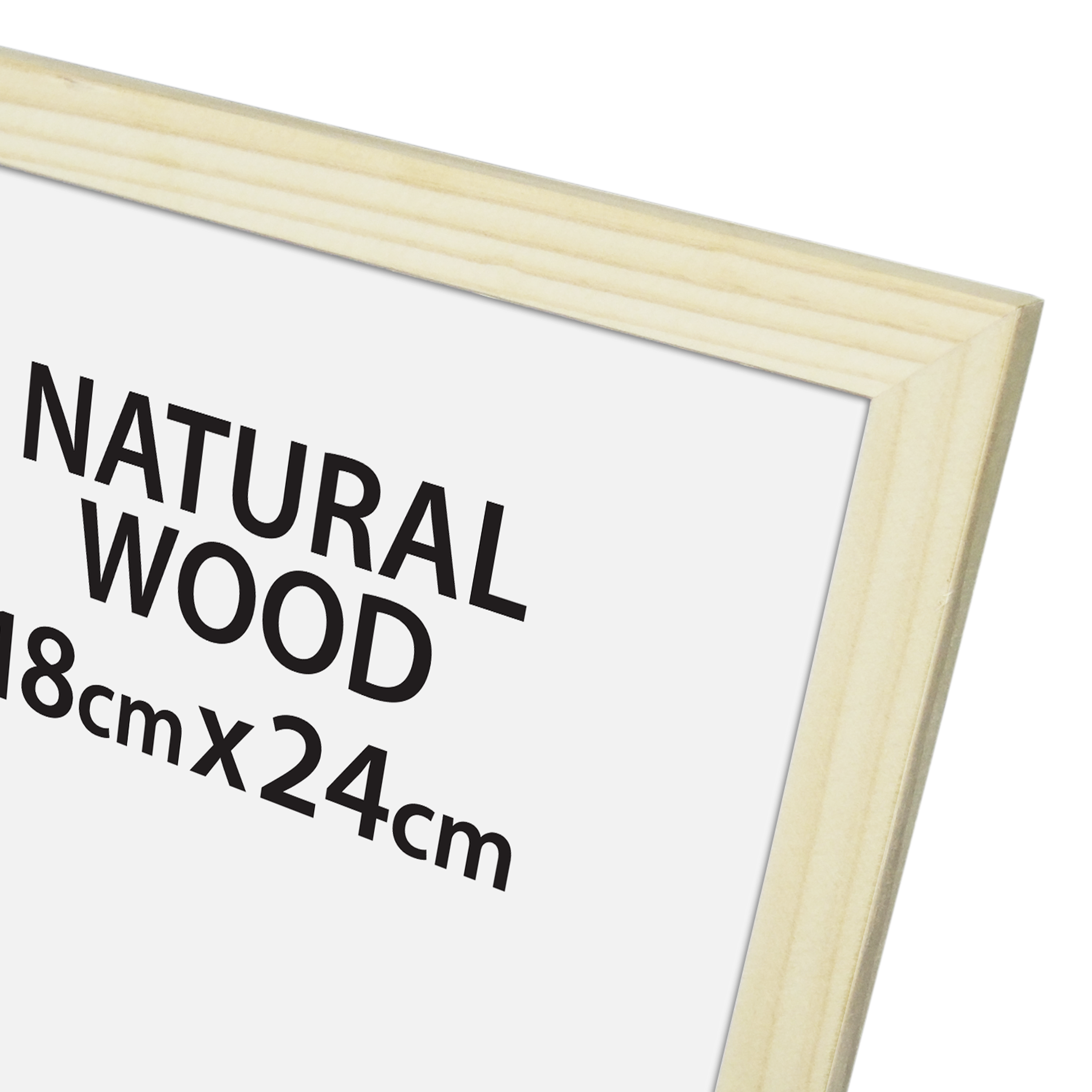 Moldura 20X24 cm madeira natural Inspire - 2