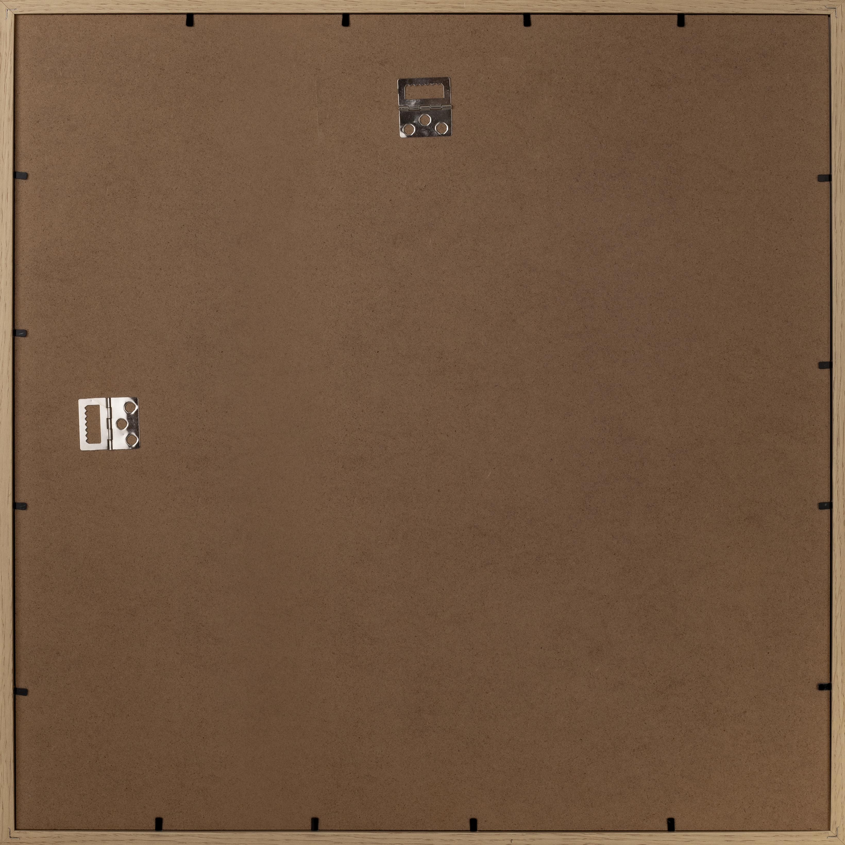 Cornice 50x50 cm in mdf rovere da parete con passe-partout per immagini 40x40 cm INSPIRE Milo - 23