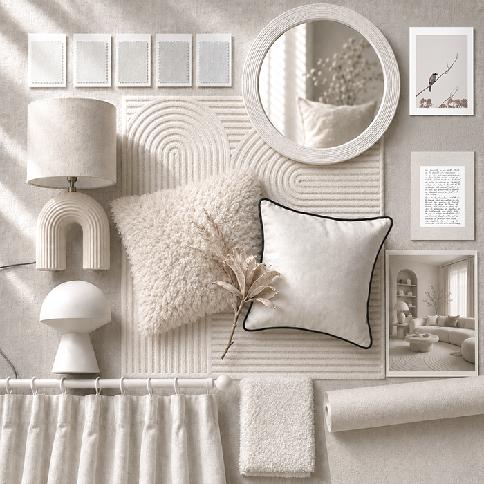 Tapete liso Loop 160x230cm bege Inspire - 6