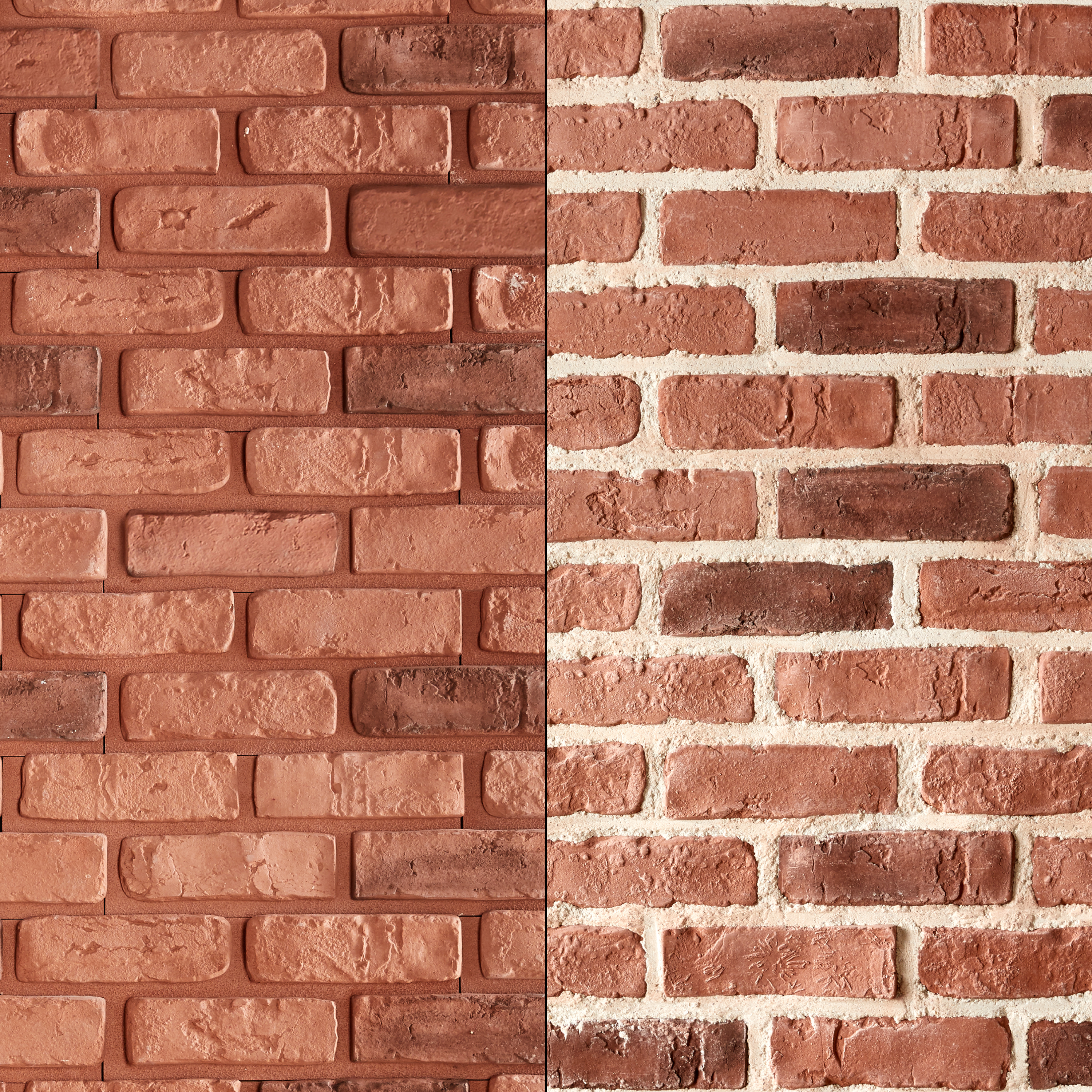 Revestimento de imitação tijolo ISTO RED 14.2X48CM - 6