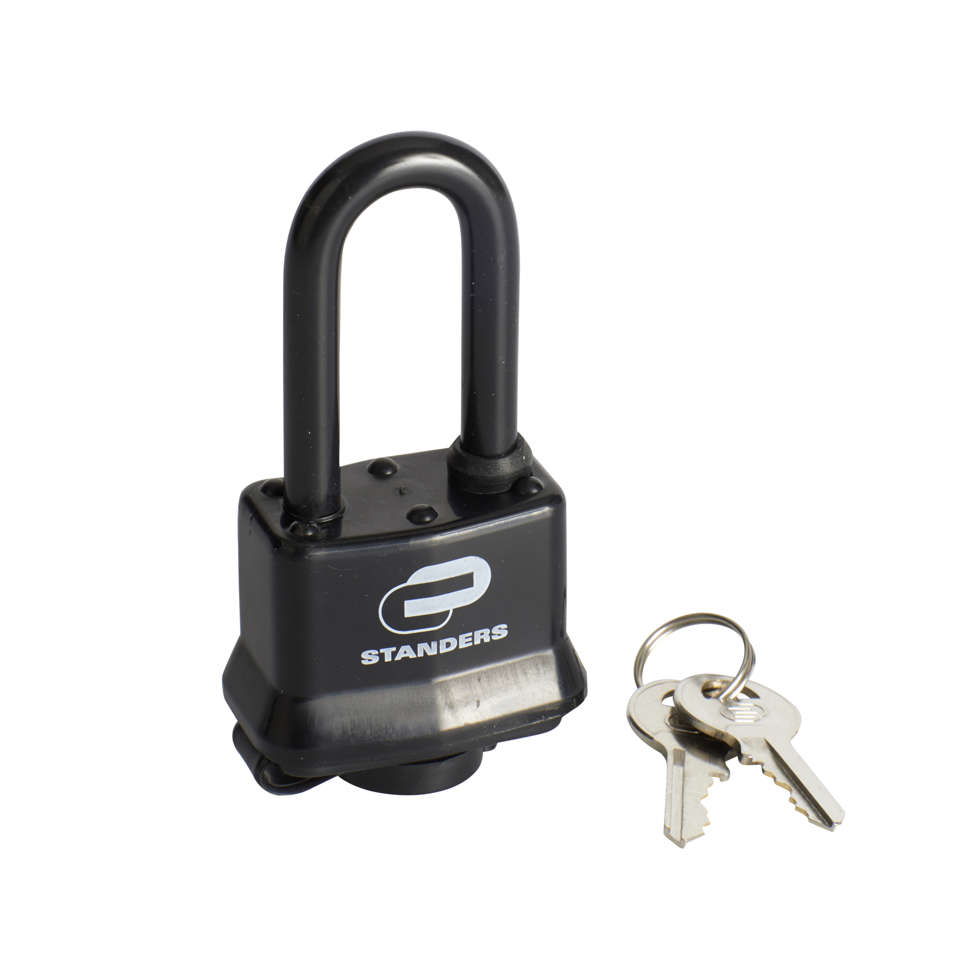 Lucchetto Ad Anello EL-SL Per Bicicletta - Chiave Inclusa, Montaggio Su Telaio, Nero