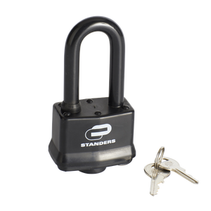 Antivol M-Wave Ringchain XL – Chaîne Carrée 100 Cm – Passage 70 Mm – Fixation Incluse – Pour Vélos à Pneus Larges