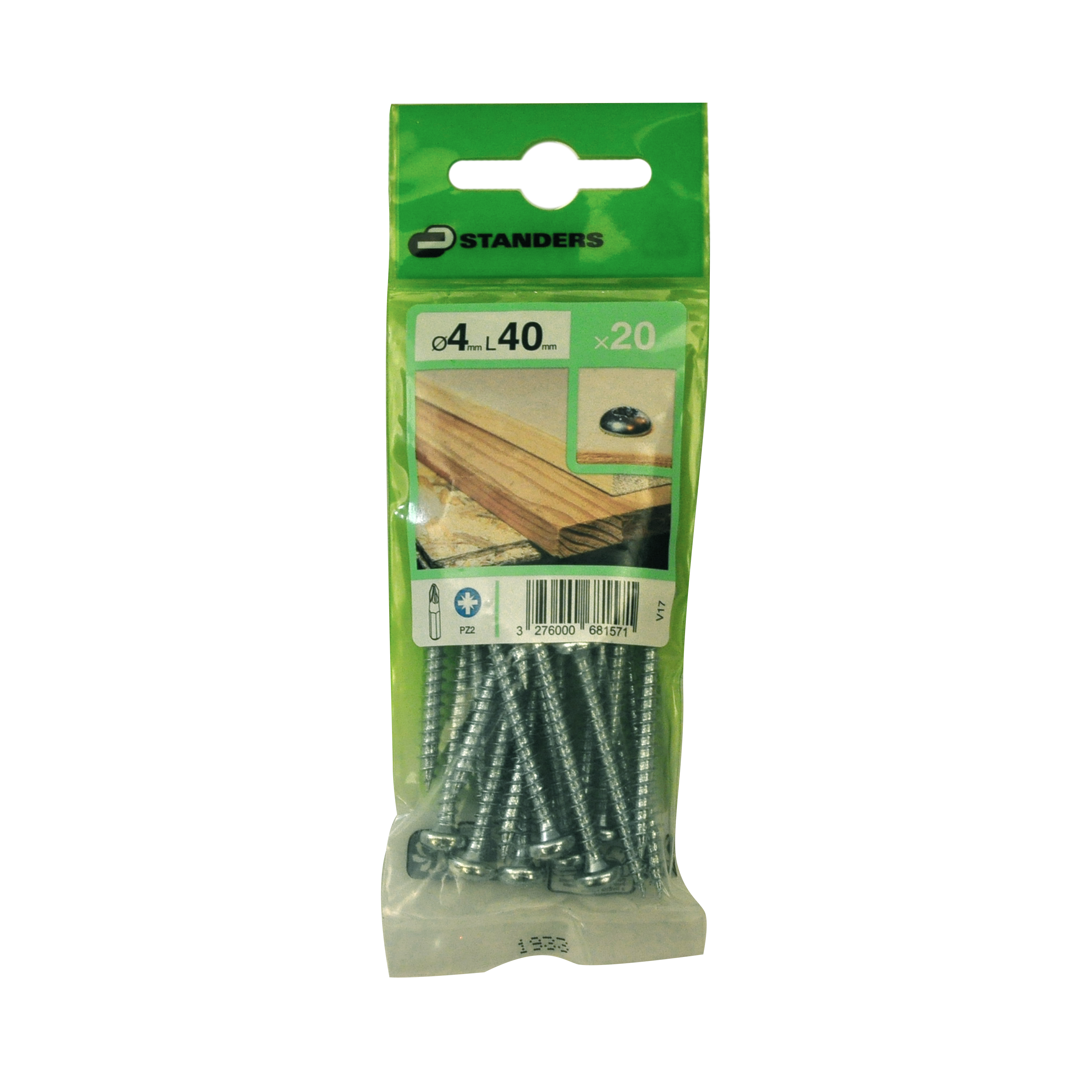 Wkręt 4 x 40 mm 20 szt. Standers - 2