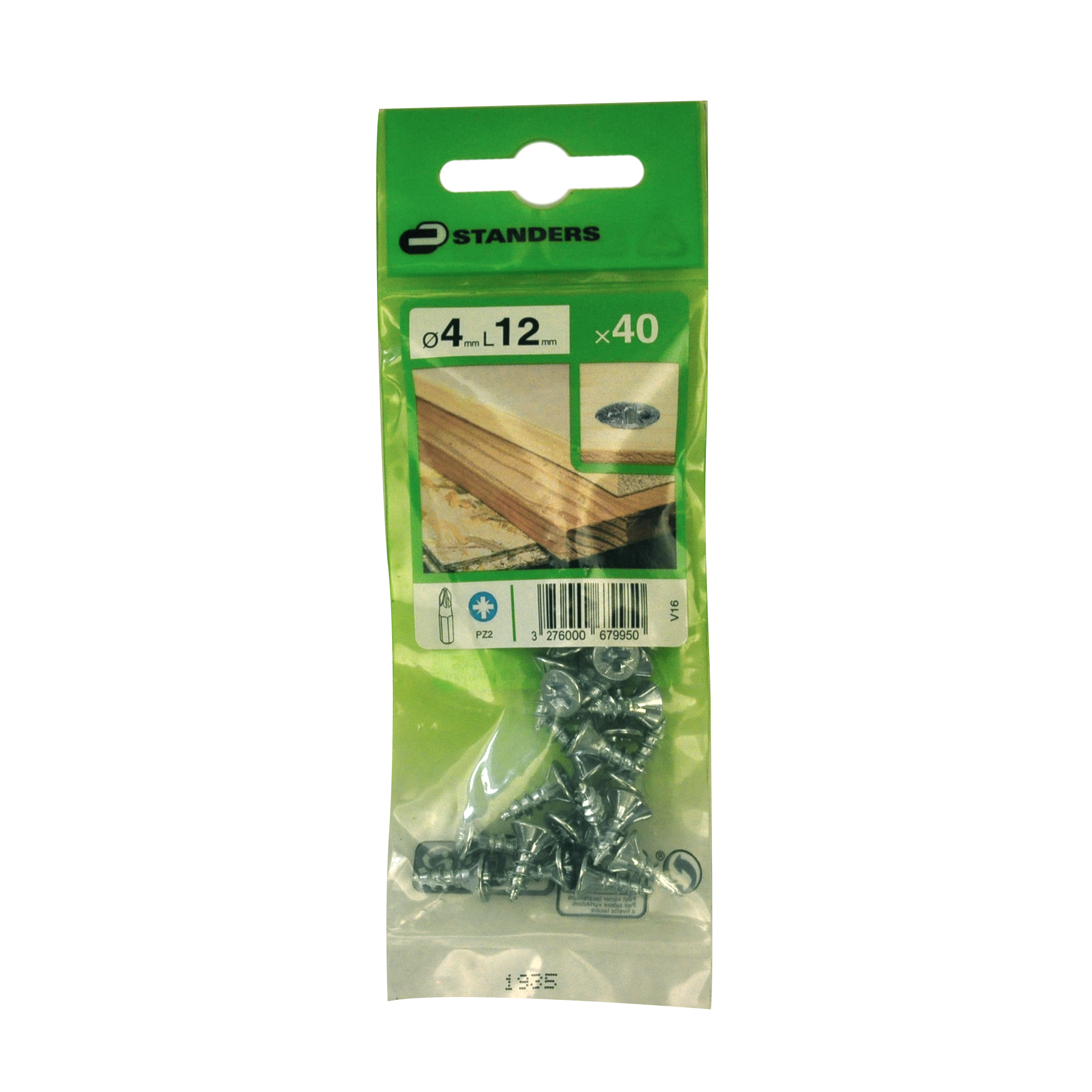 Wkręt 4 x 12 mm 40 szt. Standers - 2