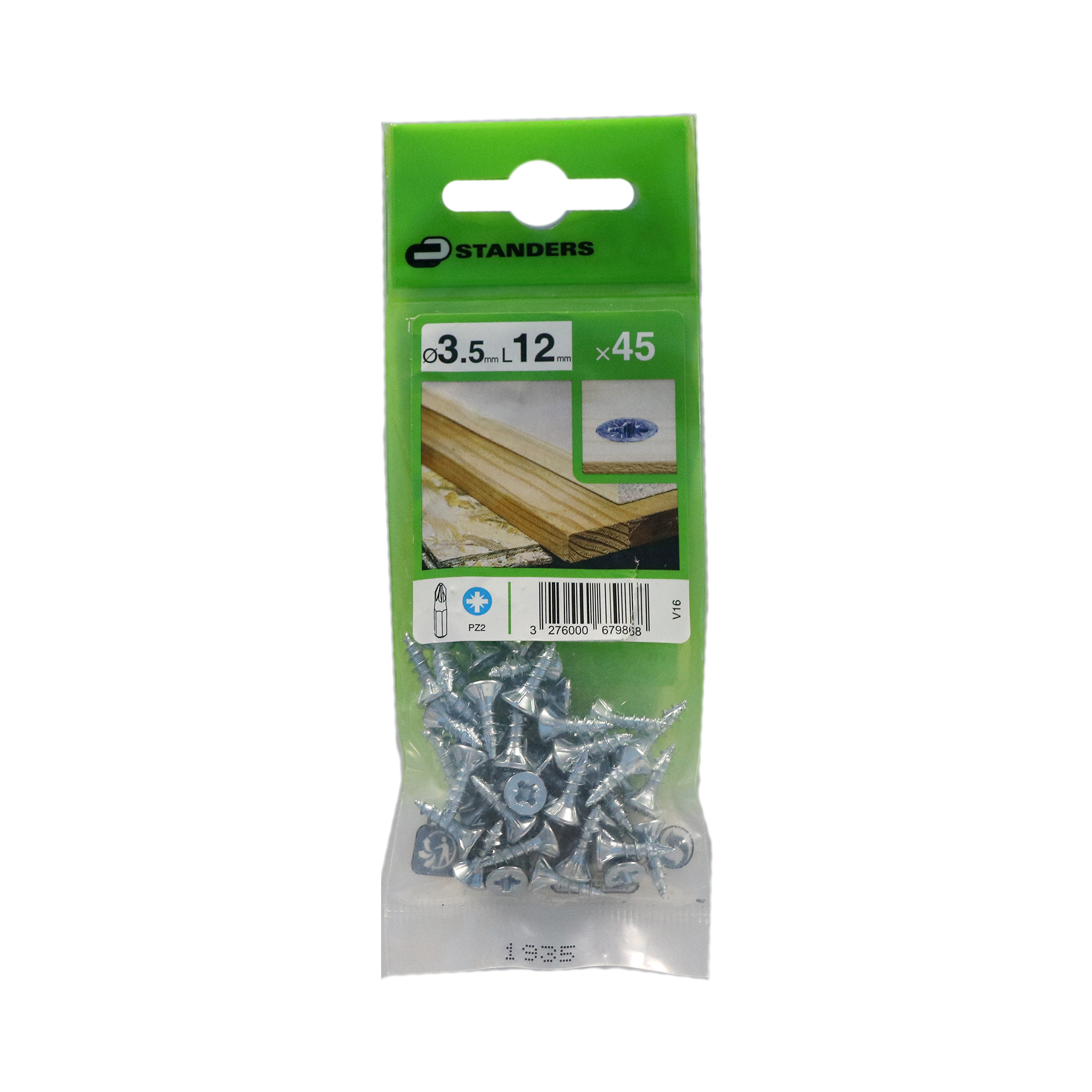Wkręt 3.5 x 12 mm 45 szt. Standers - 2