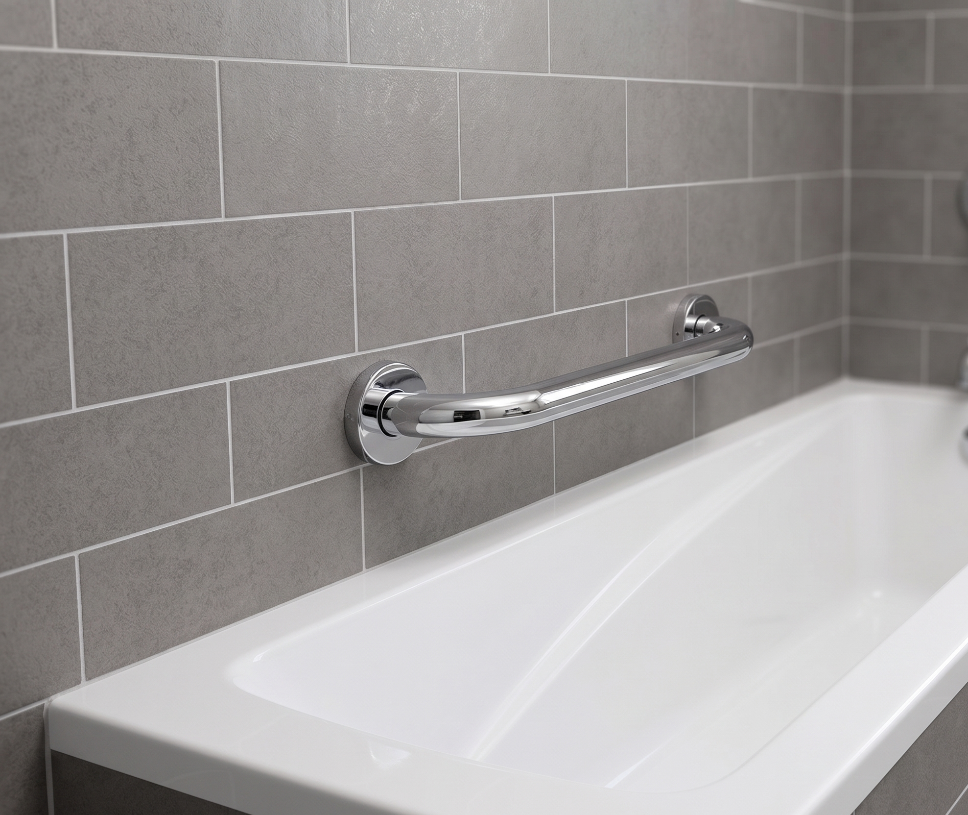 ASIDERO INOX BRILLO LISO 33X8X2.5CM - 2