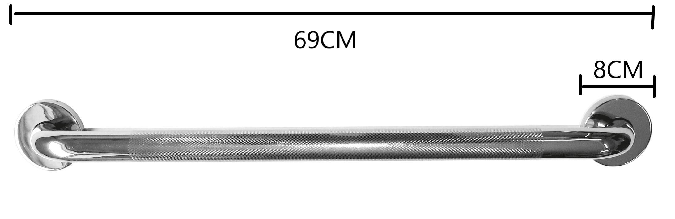 ASIDERO D INOX BLANCO MOLETEADO 68X3.2CM - 4