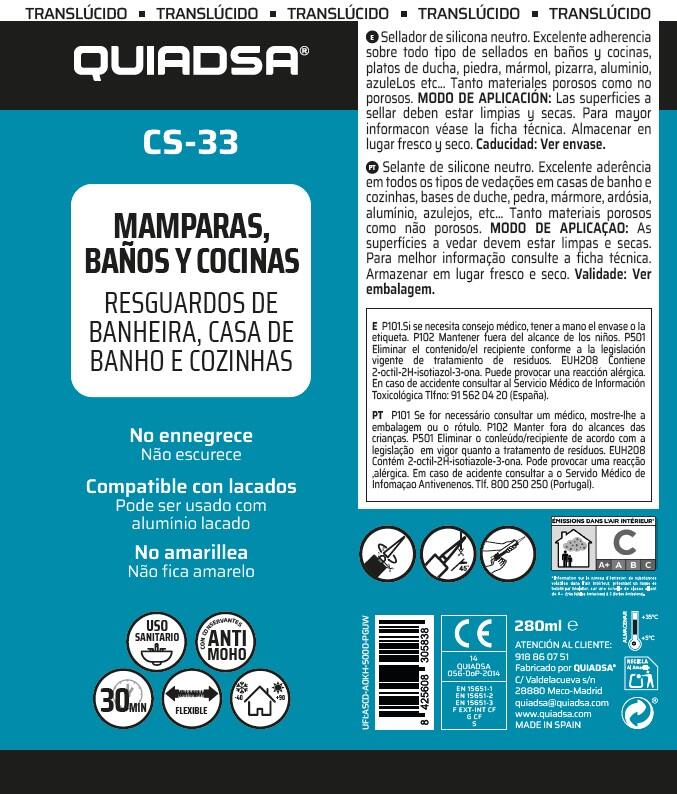 SILICONA NEUTRA PARA BAÑOS Y COCINAS 280ML TRANSPARENTE - 2