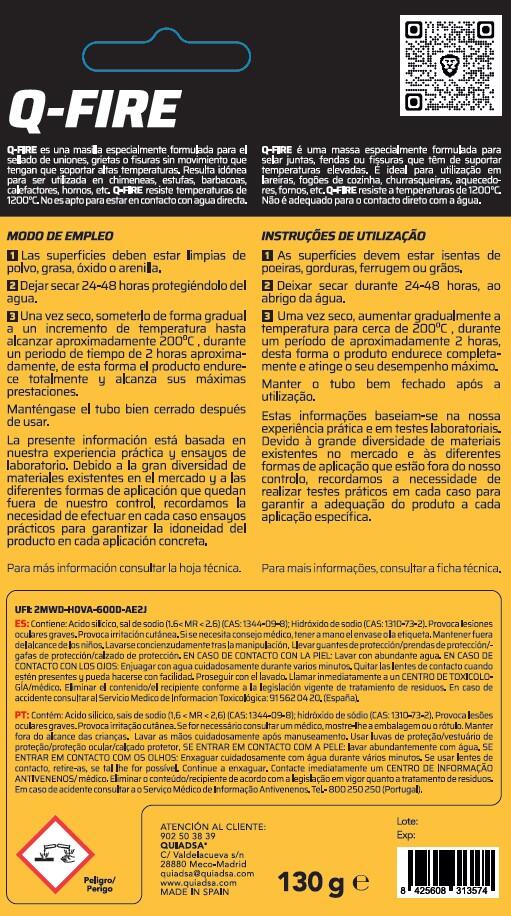 MASILLA TEMPERATURAS EXTREMAS Q-FIRE 130GR - 3