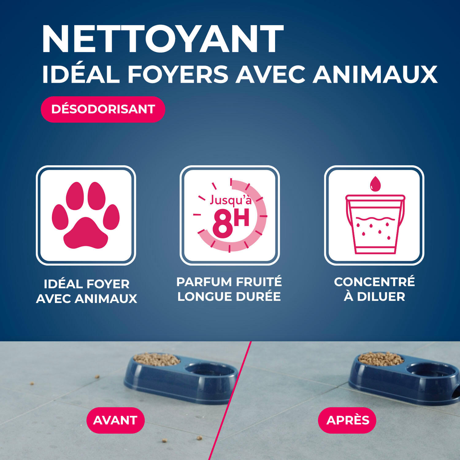 Nettoyant STARWAX Désodorisant sur odorant animal, 1L - 4