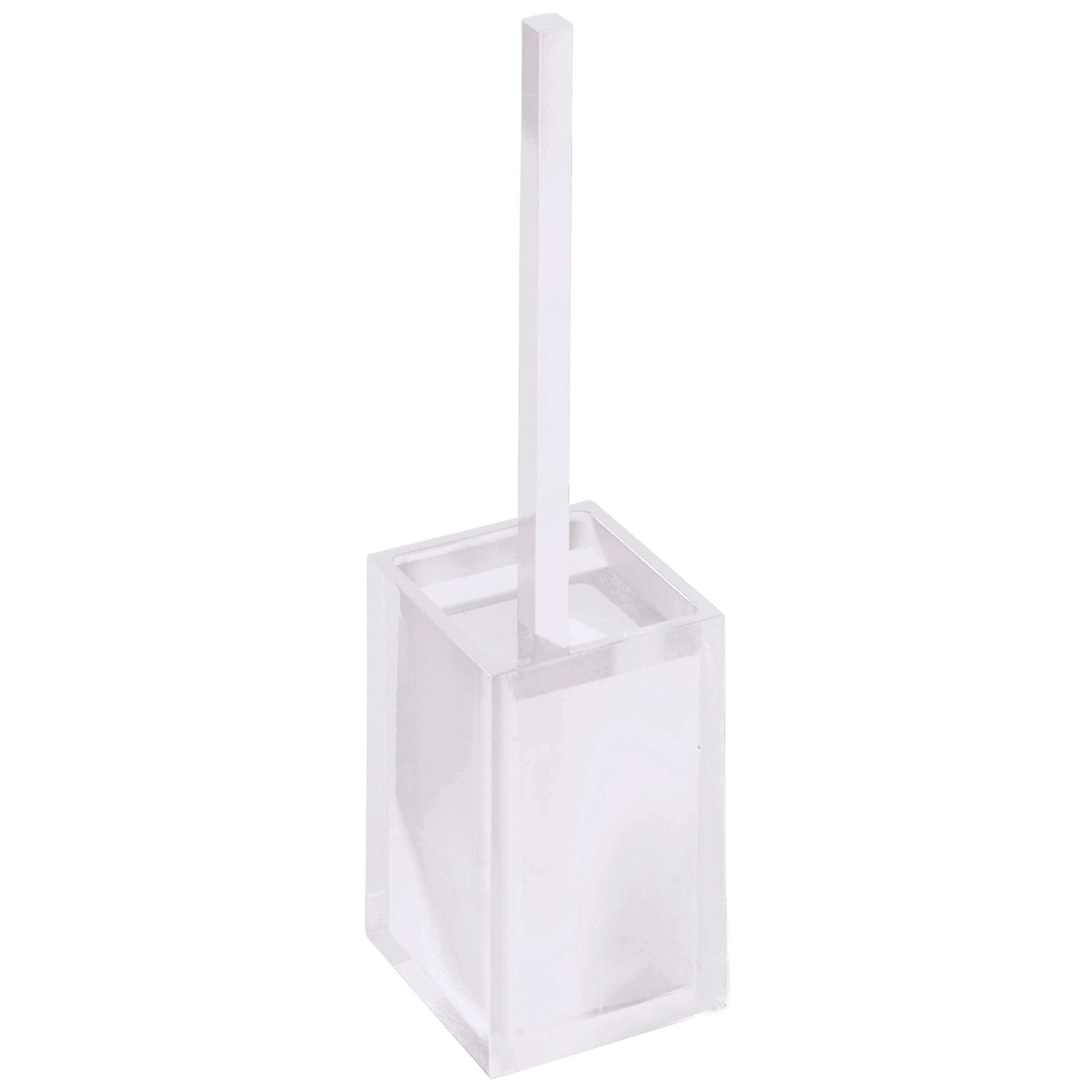 Portascopino rainbow H 37.5 cm in resina bianco - 3