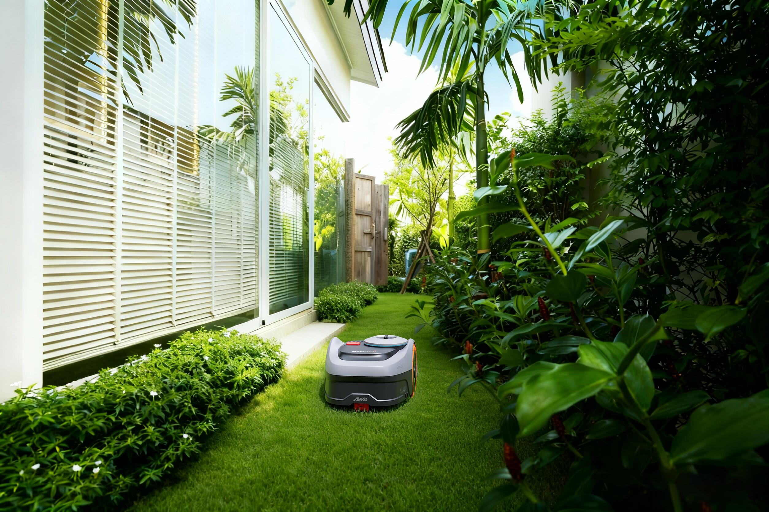 Robot Tondeuse connecté sans fil périphérique, 800 m² Segway Navimow i208 AWD - 2