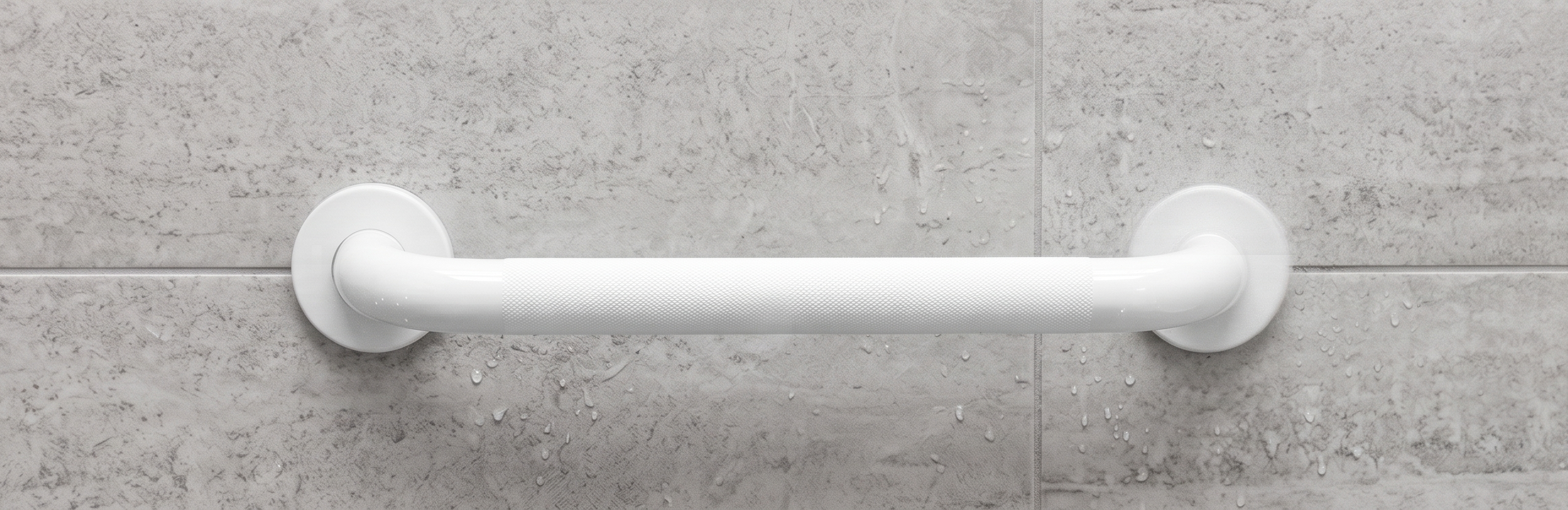 ASIDERO D INOX BLANCO MOLETEADO 68X3.2CM - 2