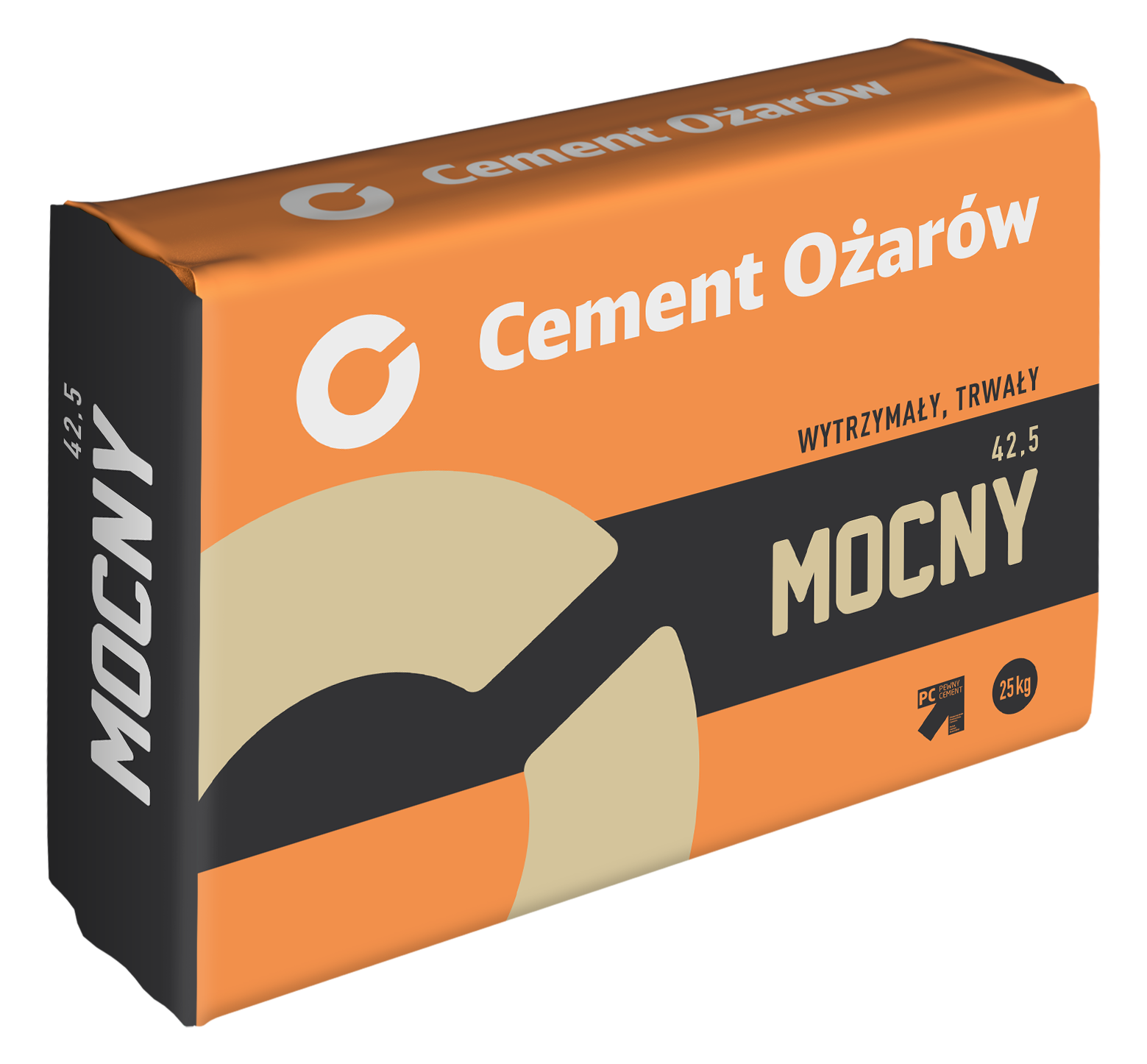 Cement II/A-V MOCNY 42,5 R-NA 25 kg OŻARÓW - 2